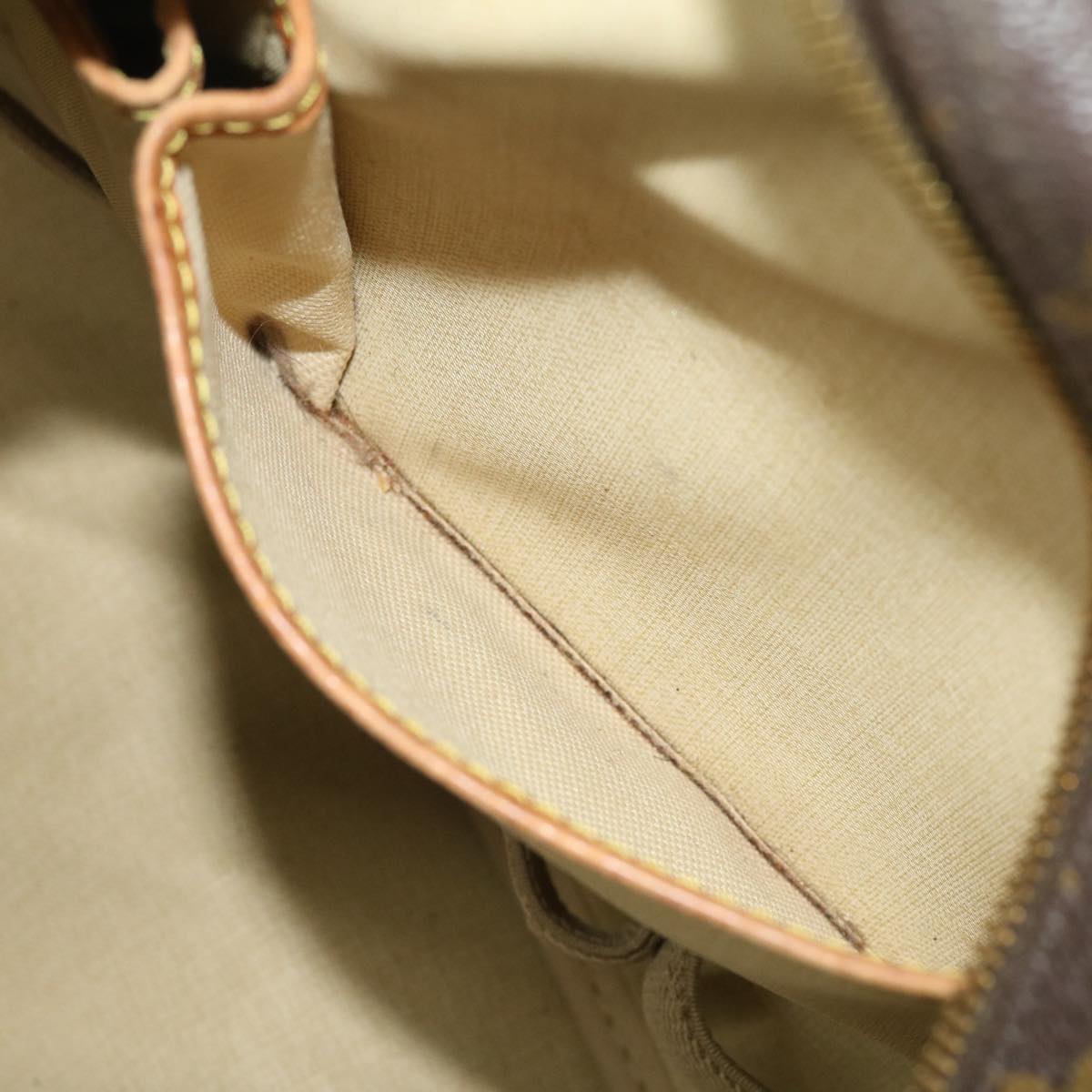 LOUIS VUITTON Monogram Deauville Hand Bag M47270 LV 29832