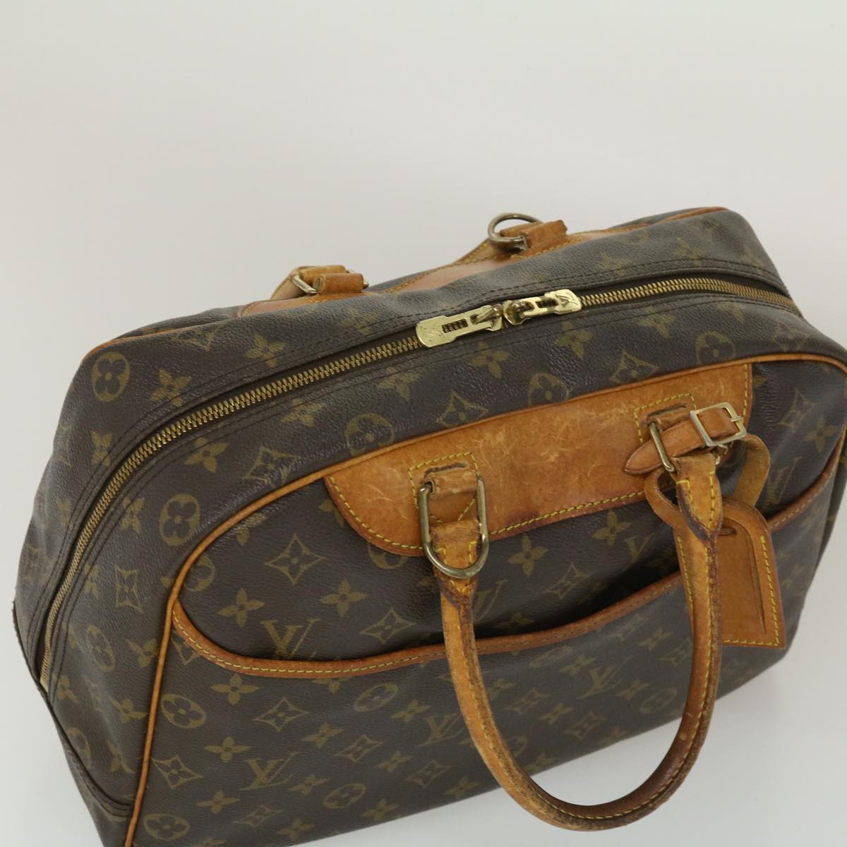 LOUIS VUITTON Monogram Deauville Hand Bag M47270 LV 29832