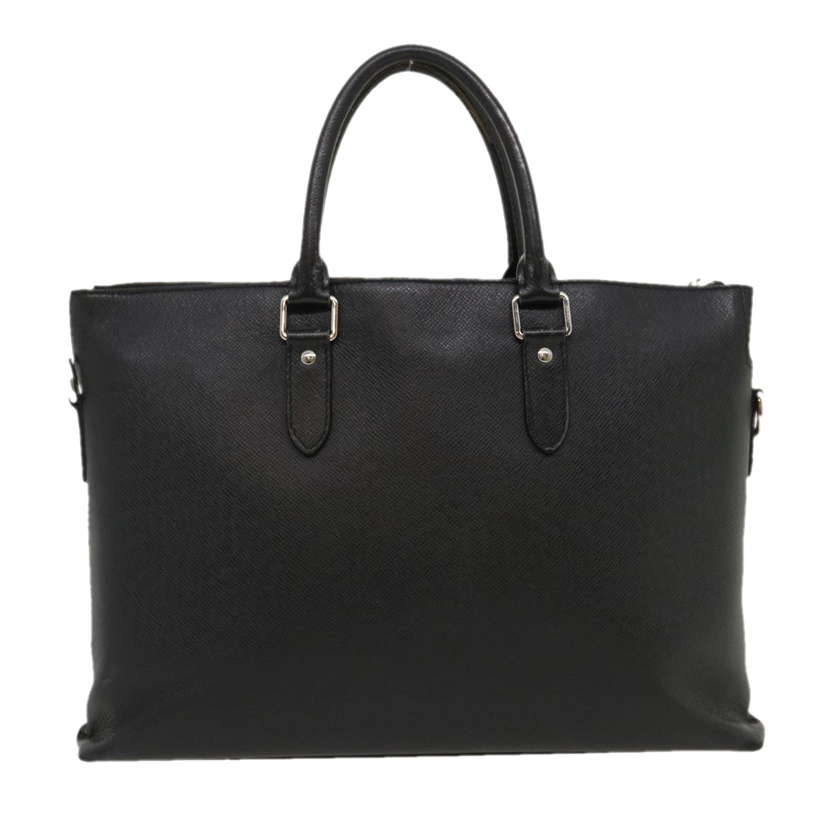 LOUIS VUITTON Taiga Leather Anton Business Bag Black M33416 LV 29838
