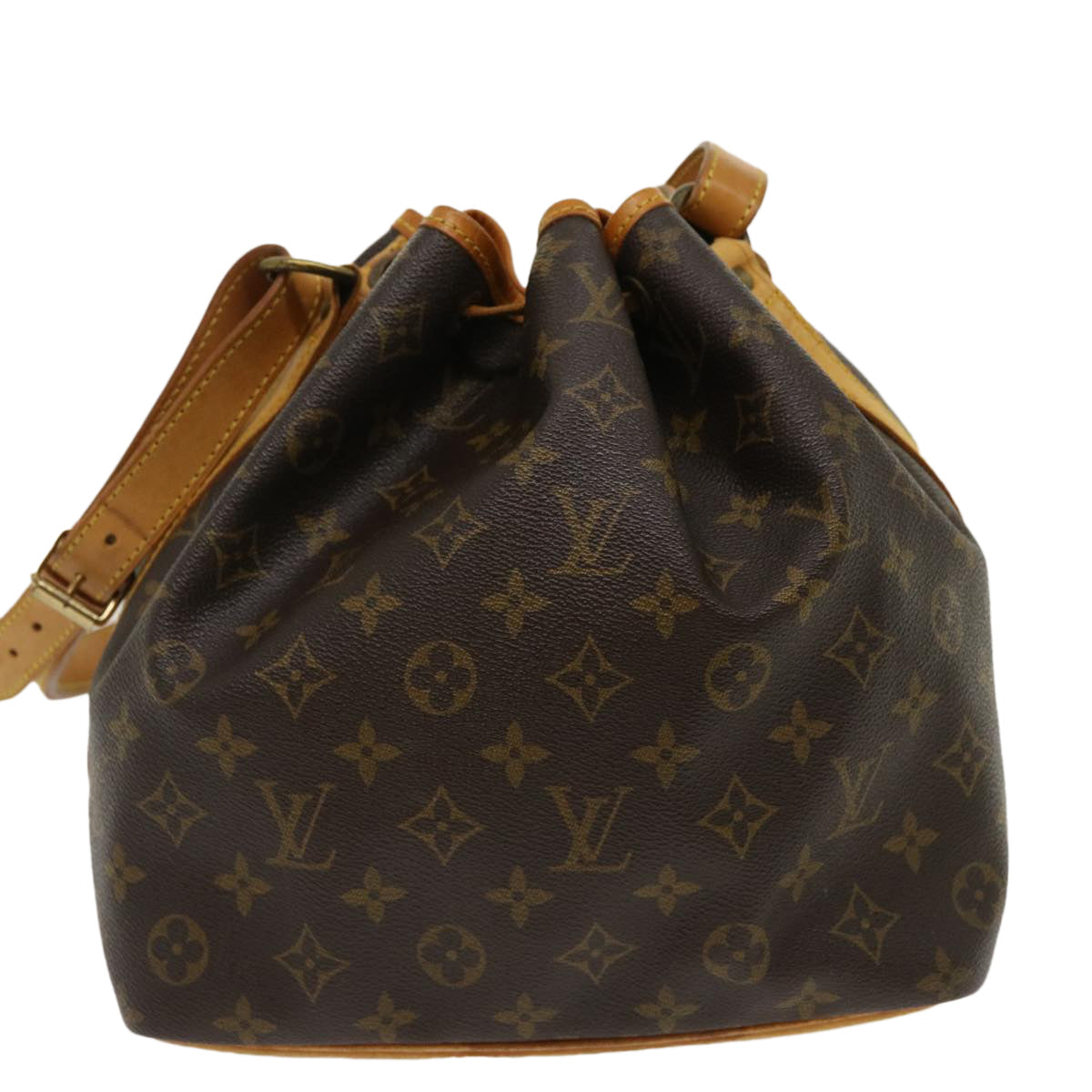 LOUIS VUITTON Monogram Petit Noe Shoulder Bag M42226 LV 29985