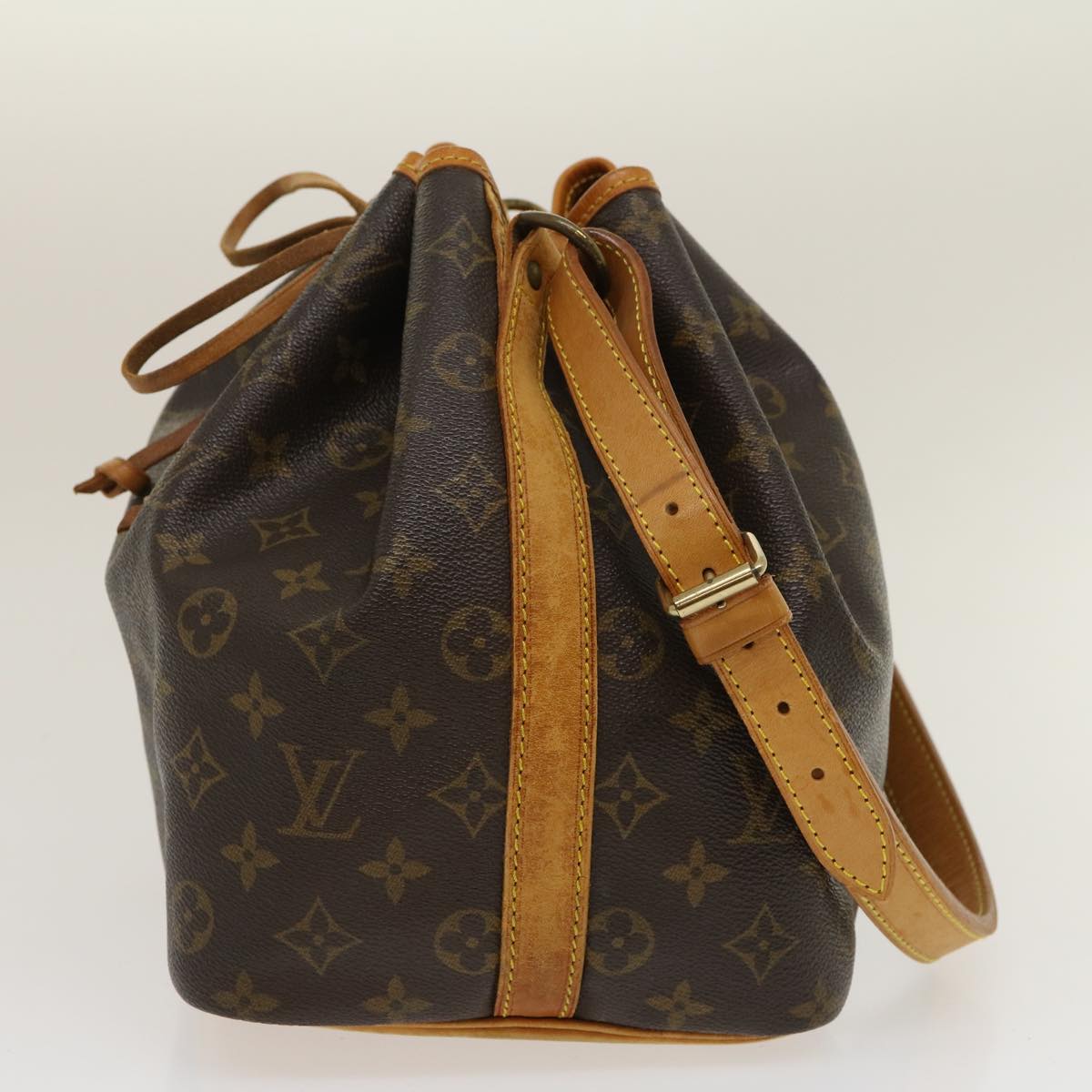 LOUIS VUITTON Monogram Petit Noe Shoulder Bag M42226 LV 29985