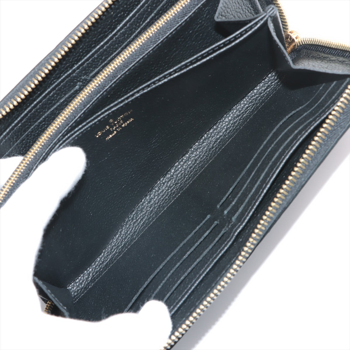 Louis Vuitton Monogram Amplant  Wallet M61864 Noneir Round Zip Wallet