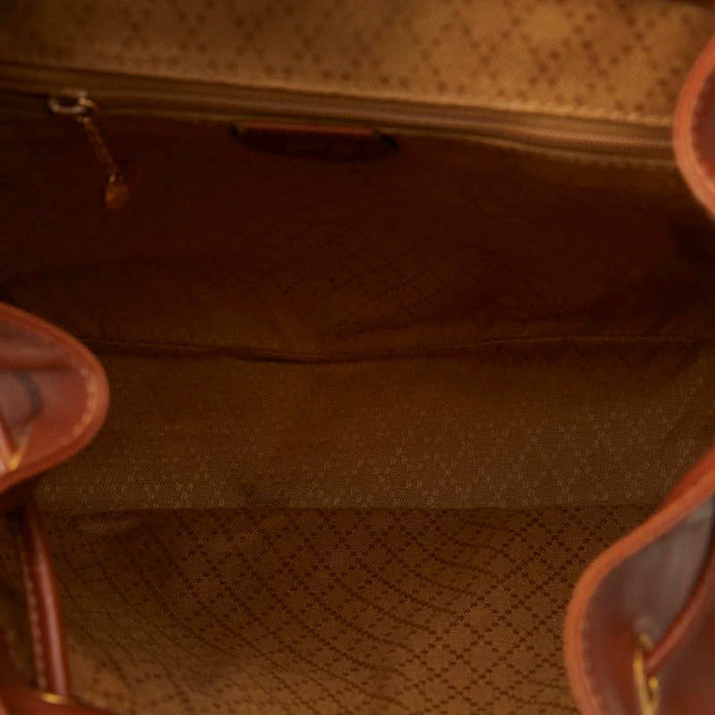 Gucci Bamboo  Leather Backpack Bag ()
