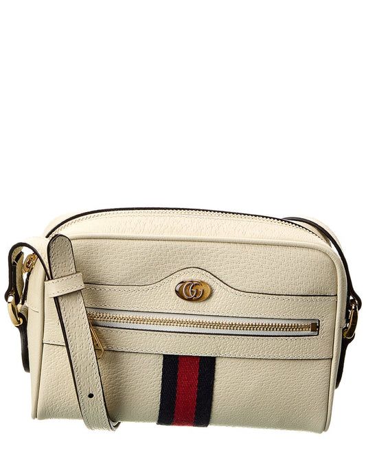 Luxury Gucci Trending 2025 Ophidia Mini Leather Crossbody