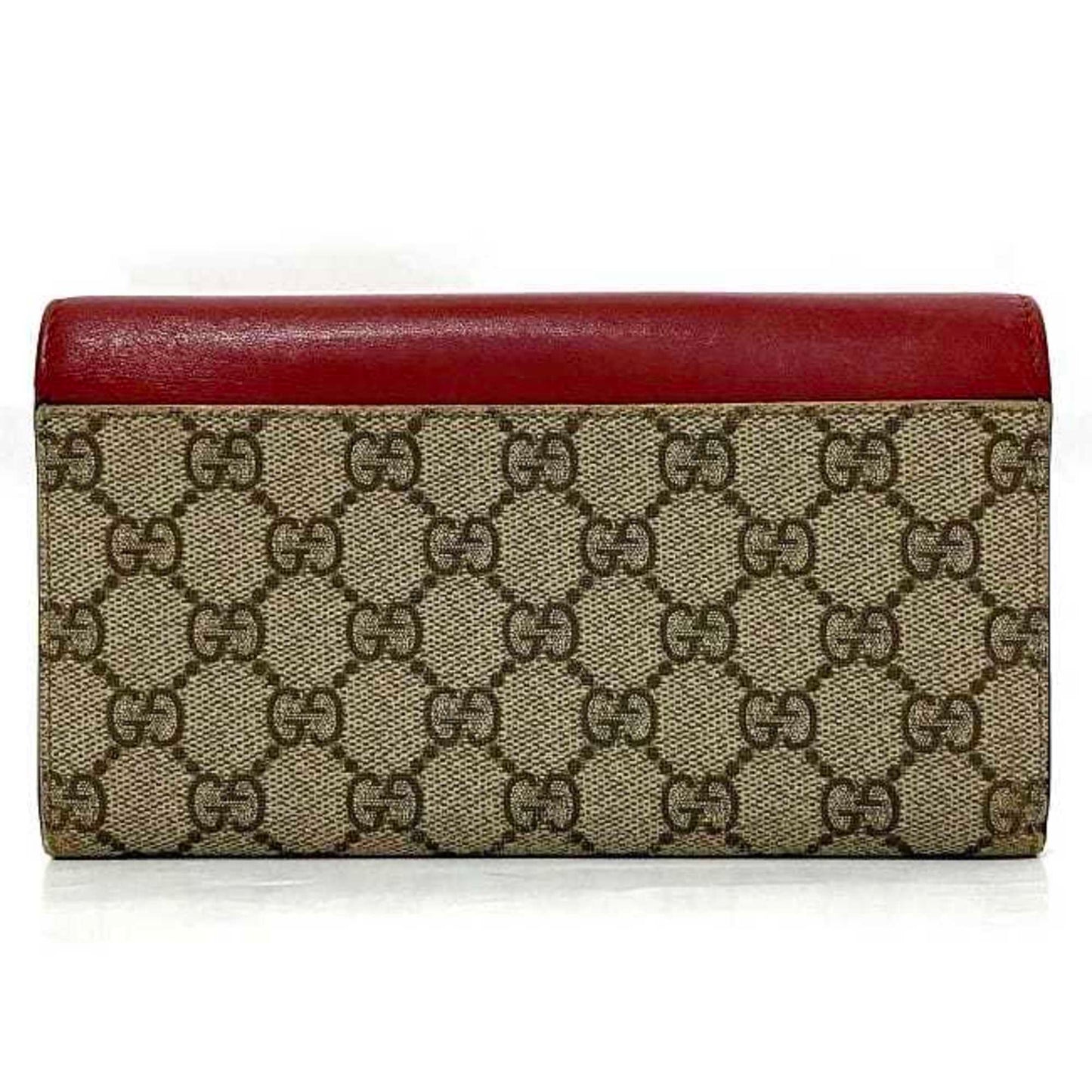 Gucci Gg Supreme  Leather Wallet  ()