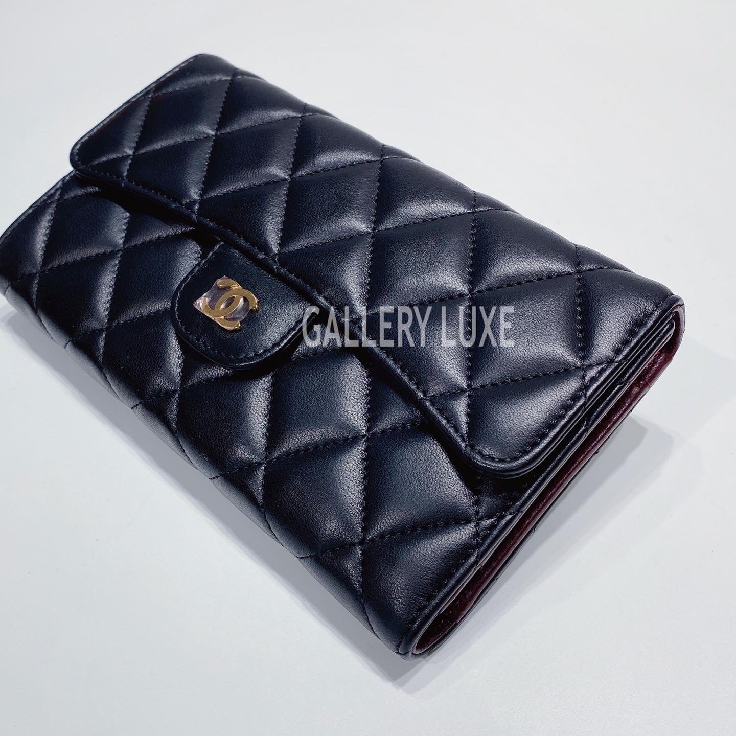 No.3365-Chanel Lambskin Timeless Classic Long Wallet (Unused / 未使用品)