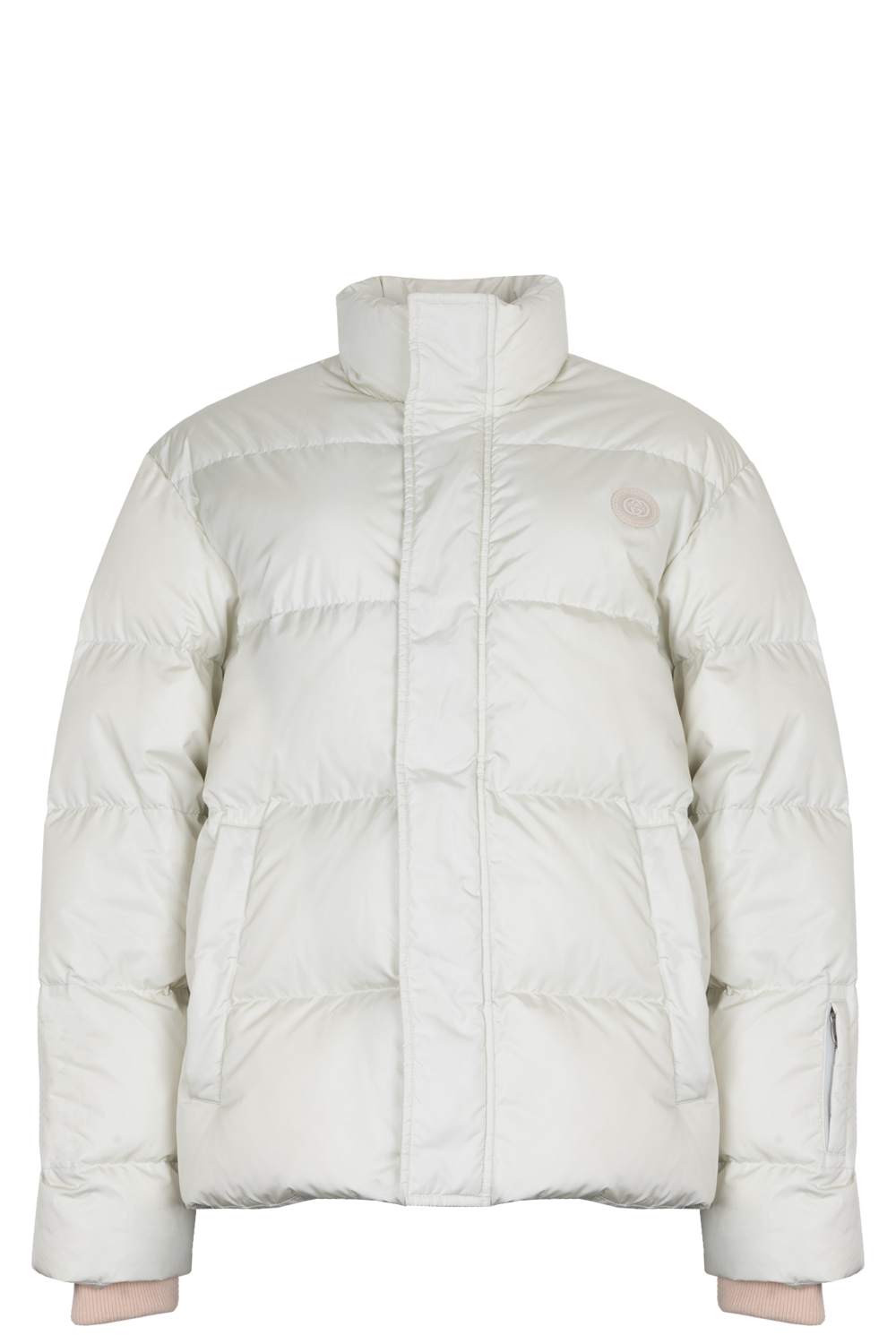 Luxury Gucci Trending 2025 Think/Thank Puffer Jacket Off-White