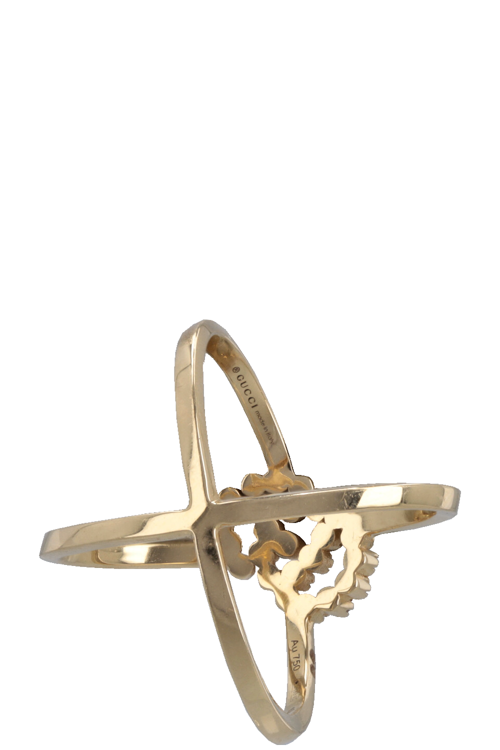Luxury Gucci Trending 2025 Running GG Ring 18k Gold Diamonds
