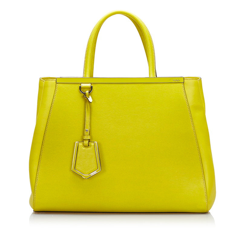 Luxury FendiLeather 2Jours Elite Handbag - '10s