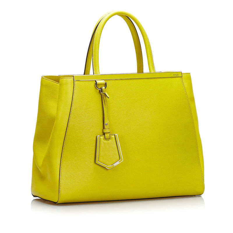 Luxury FendiLeather 2Jours Elite Handbag - '10s