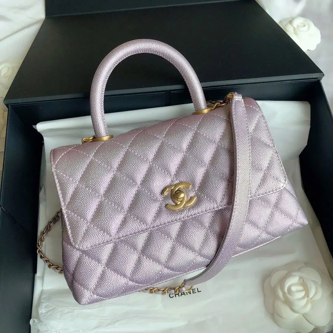 Luxury Chanel Coco Handle Handbag