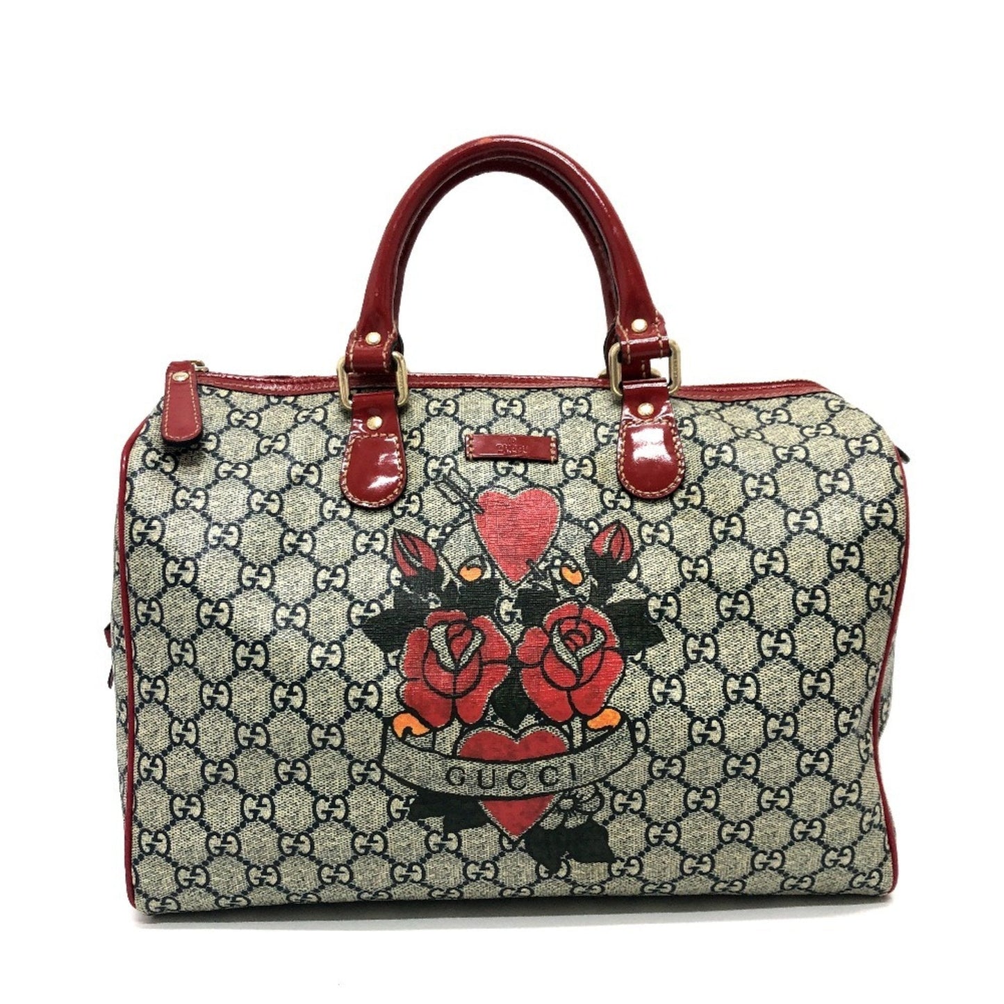 Gucci Navy  Color Gg Supreme Handbag