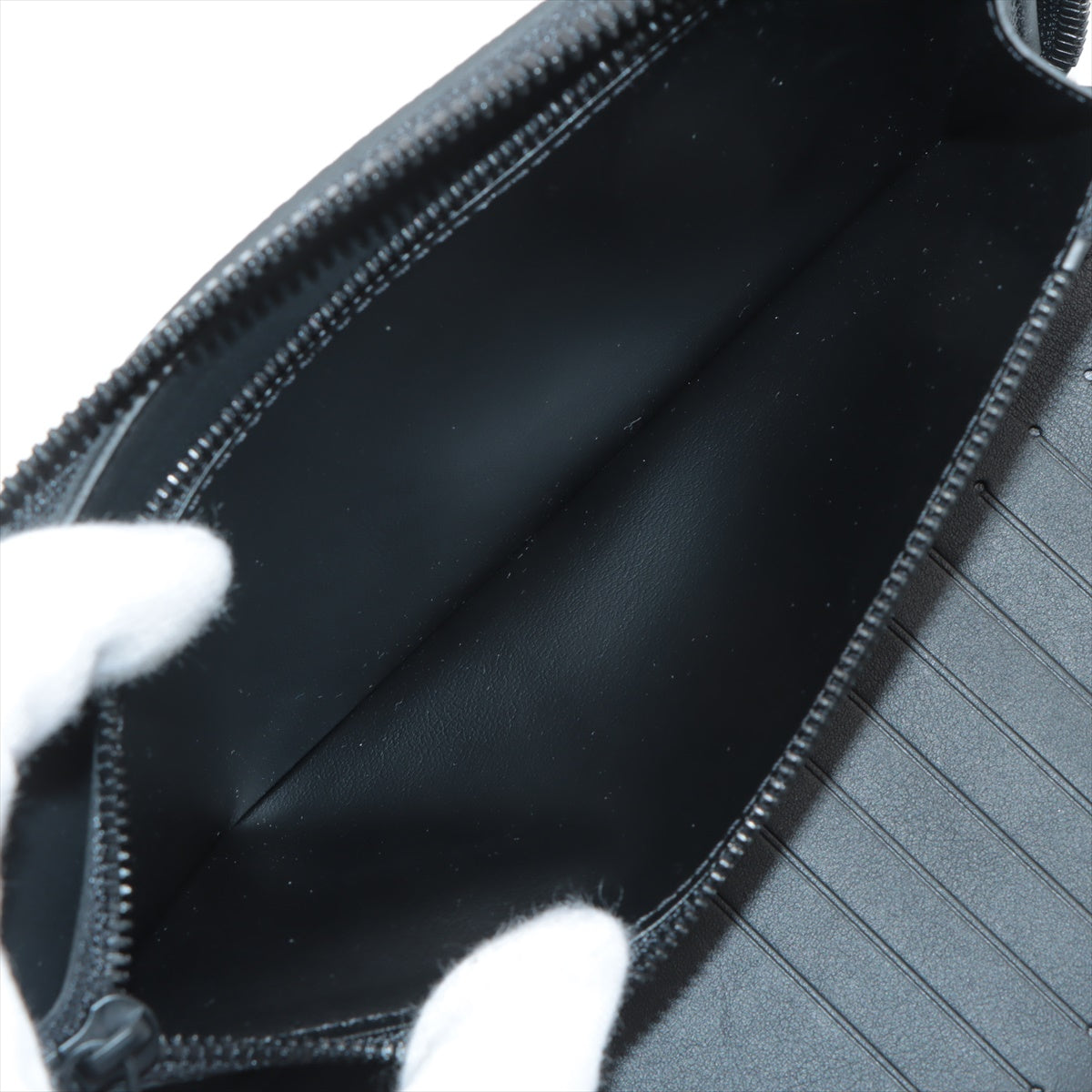 Louis Vuitton LV Aerogram Zippyr Wallet Vertical M81743 Noneir Round Zipper Wallet