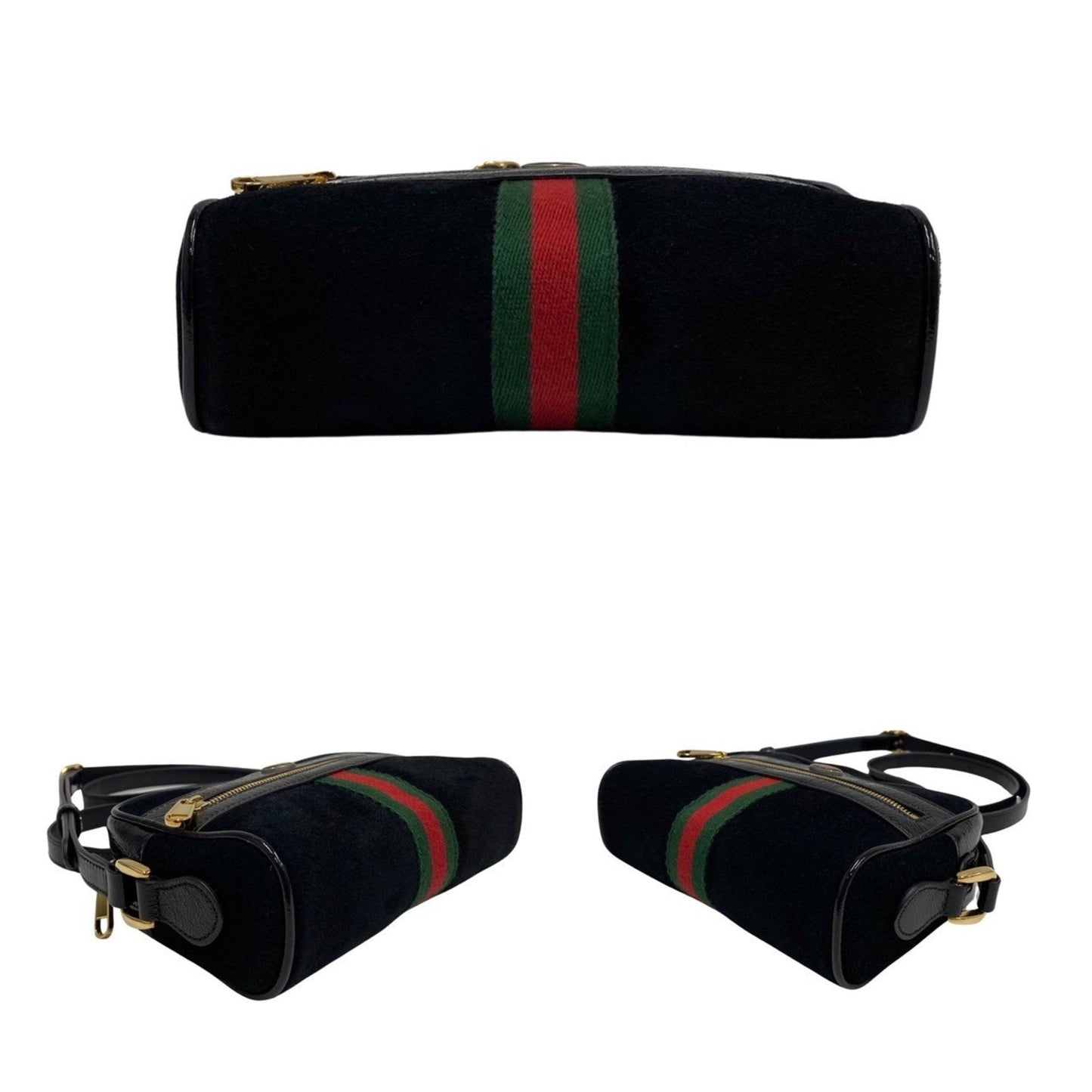 Luxury Gucci Trending 2025 Ophidia  Leather Shoulder Bag ()