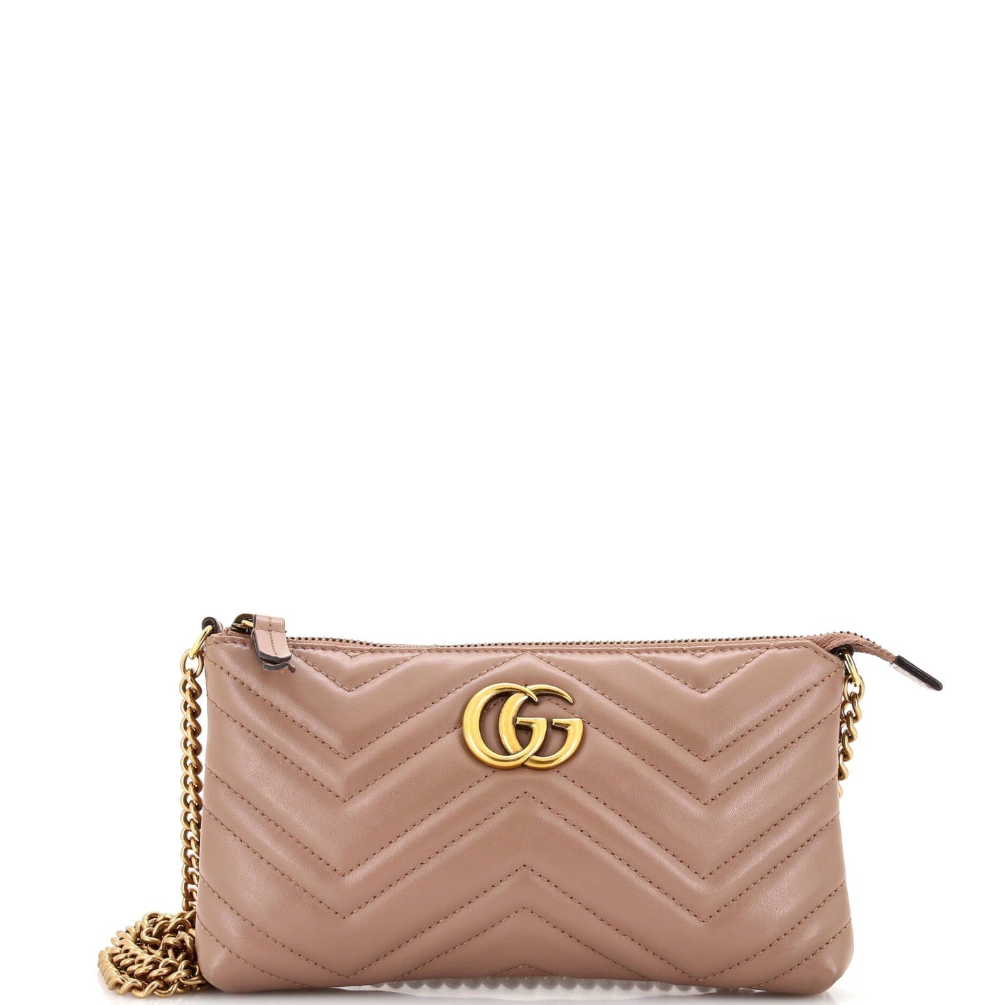 Luxury Gucci Trending 2025 GG Marmont Chain Shoulder Bag Matelasse Leather Mini
