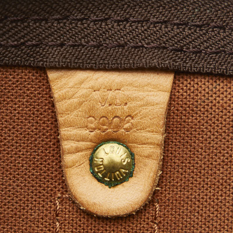 Louis Vuitton Monogram Quintuple 45 Boston Bag Travel Bag M41428 Brown PVC Leather  Louis Vuitton
