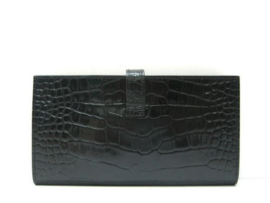 Luxury Hermes Wallet H1114 Wallet Black