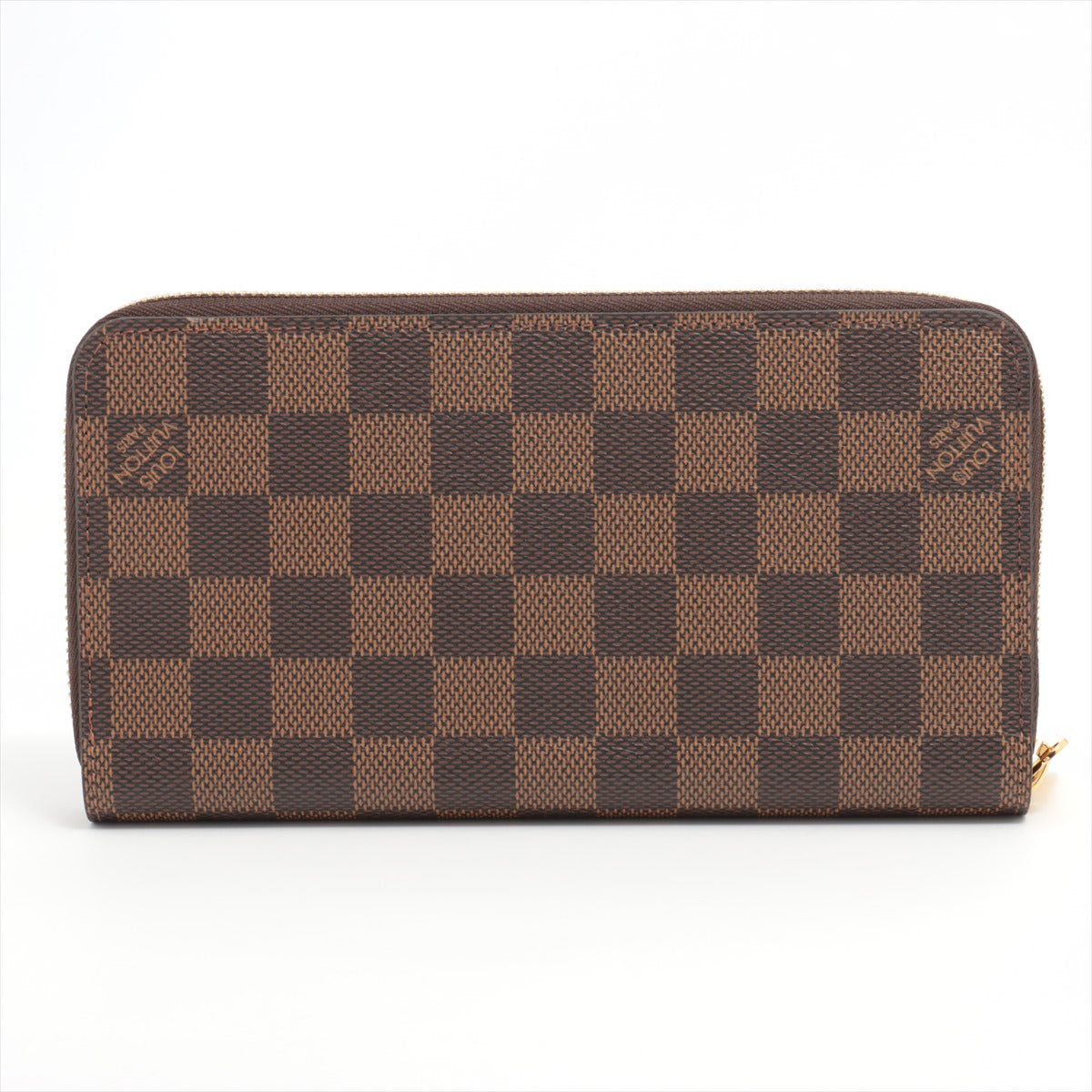 Louis Vuitton Damier Zippy Wallet N41661 Brown Round Zippe Wallet