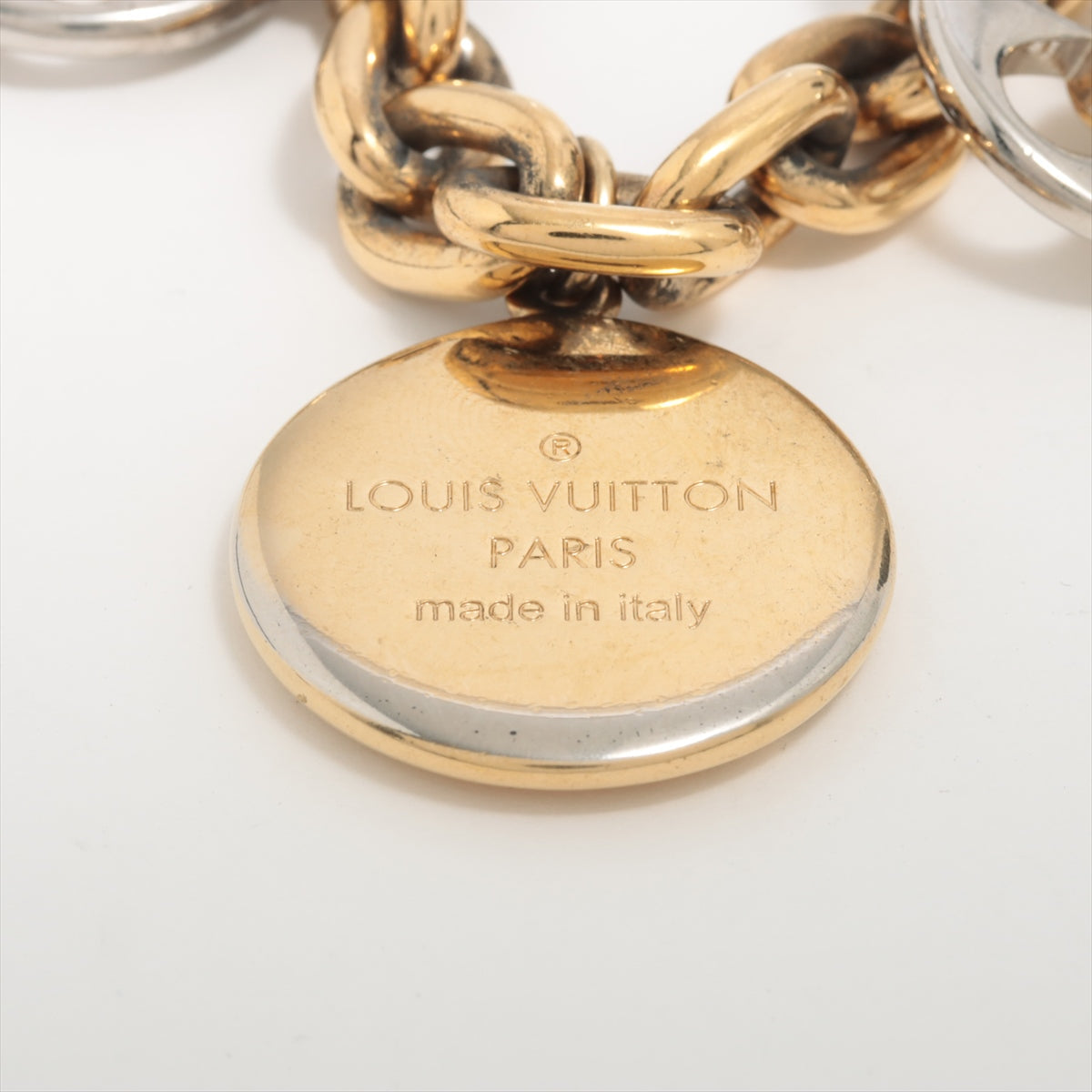 Louis Vuitton M01001 Vision Sack Chain Nanograms BY4212 Charm GP Gold