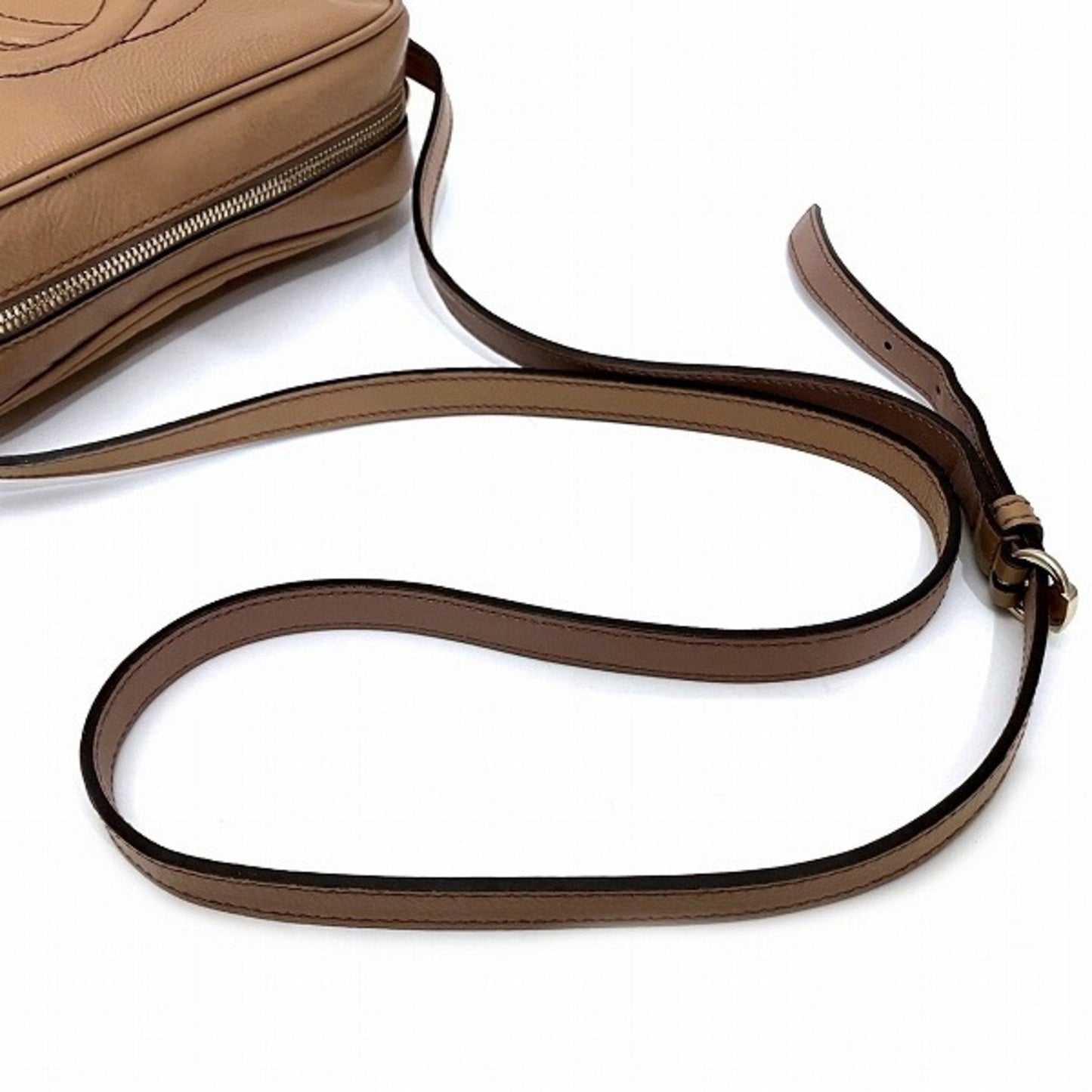 Luxury Gucci Trending 2025 Soho  Leather Shopper Bag ()