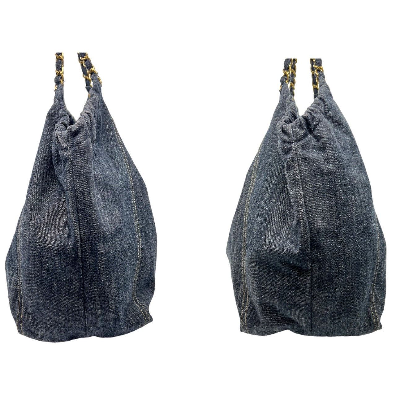 Luxury Chanel bag Denim Cabas XL Tote
