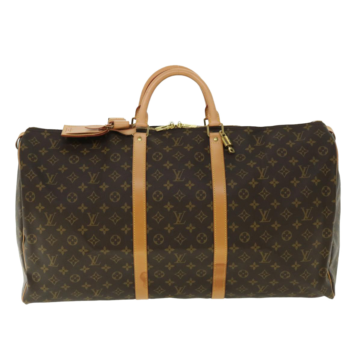 Louis Vuitton Keepall 60  Canvas Travel Bag ()