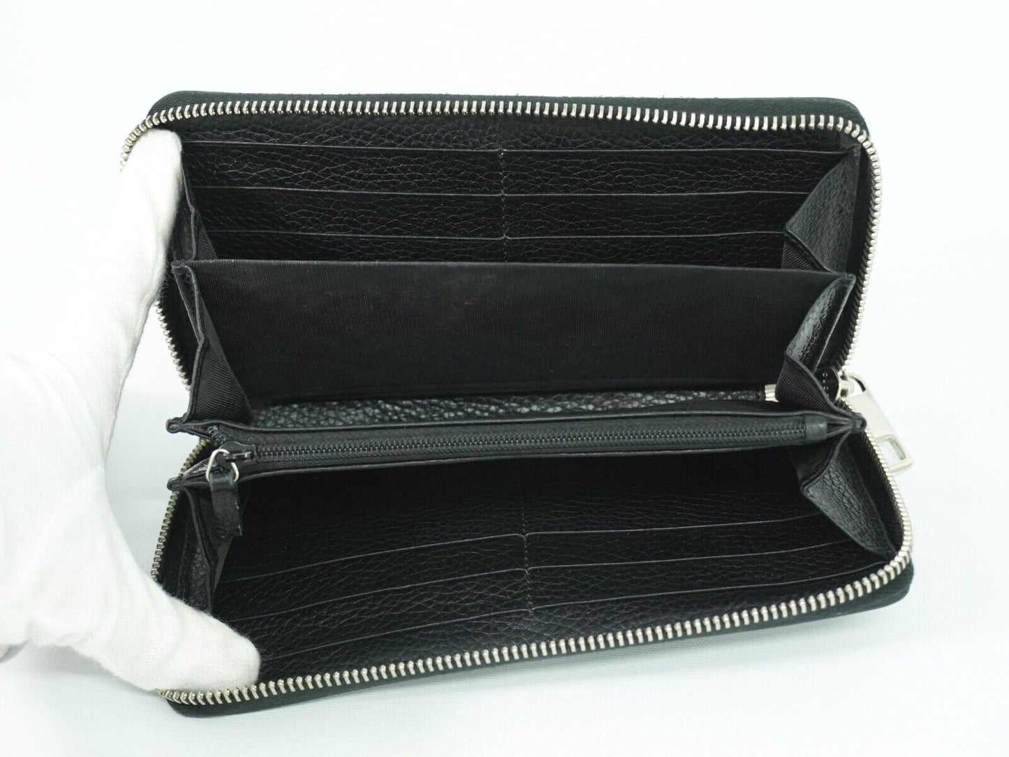 Luxury Gucci Trending 2025 Zip Around  Leather Wallet  ()