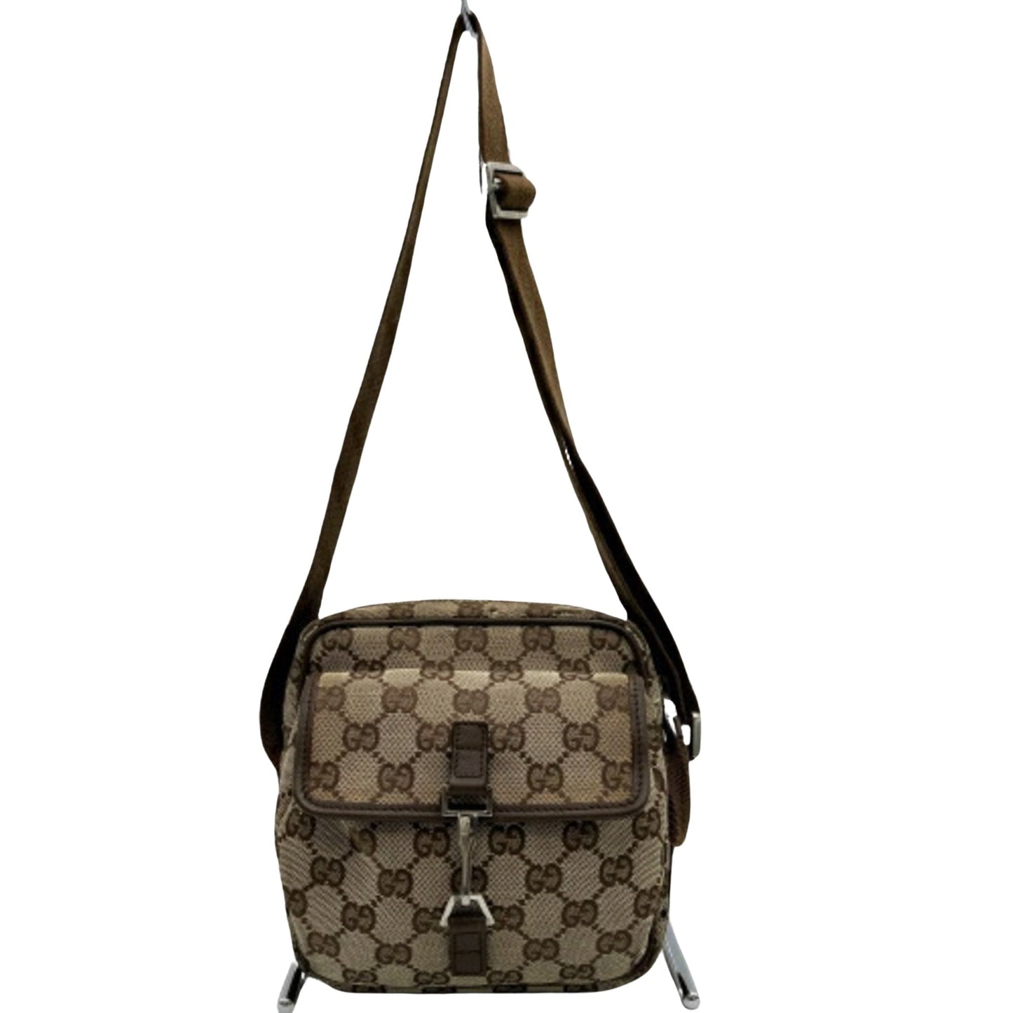 Gucci Jackie  Canvas Shoulder Bag