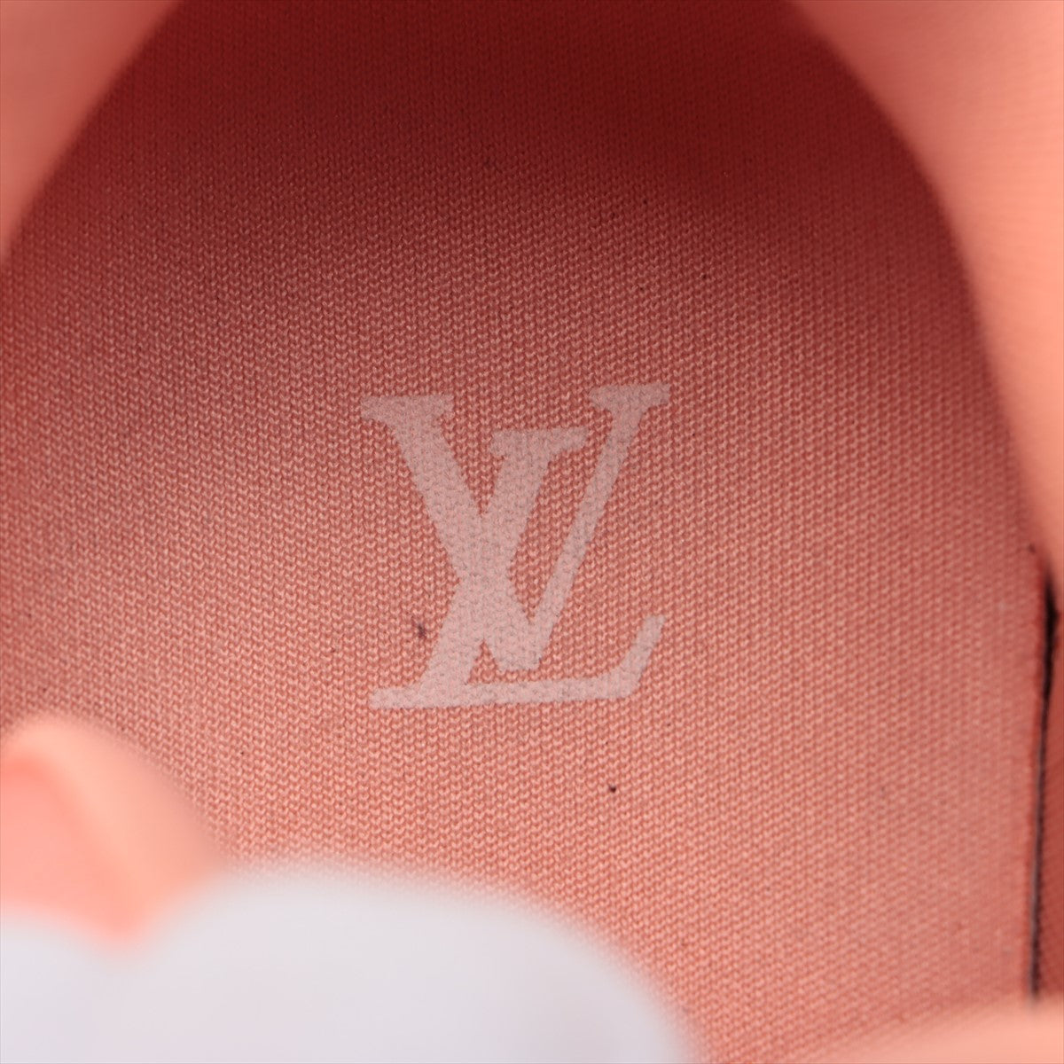 Louis Vuitton LV Trainer Line 20 Years Suede x Canvas Trainers 6 Men Orange GO1210 Monogram
