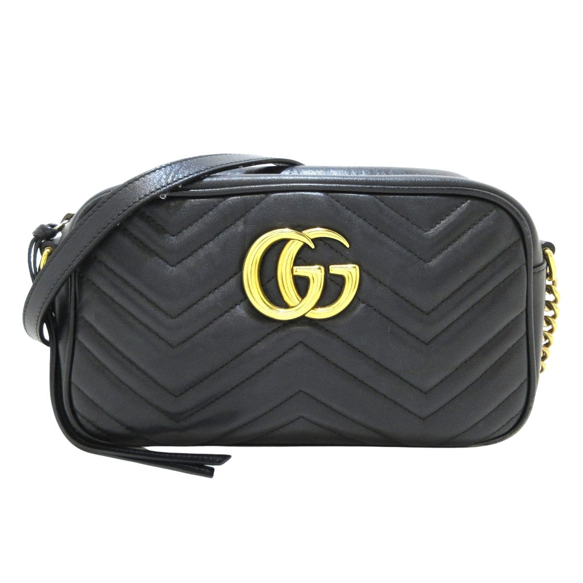 Luxury Gucci Trending 2025 Gg Marmont  Leather Shoulder Bag ()