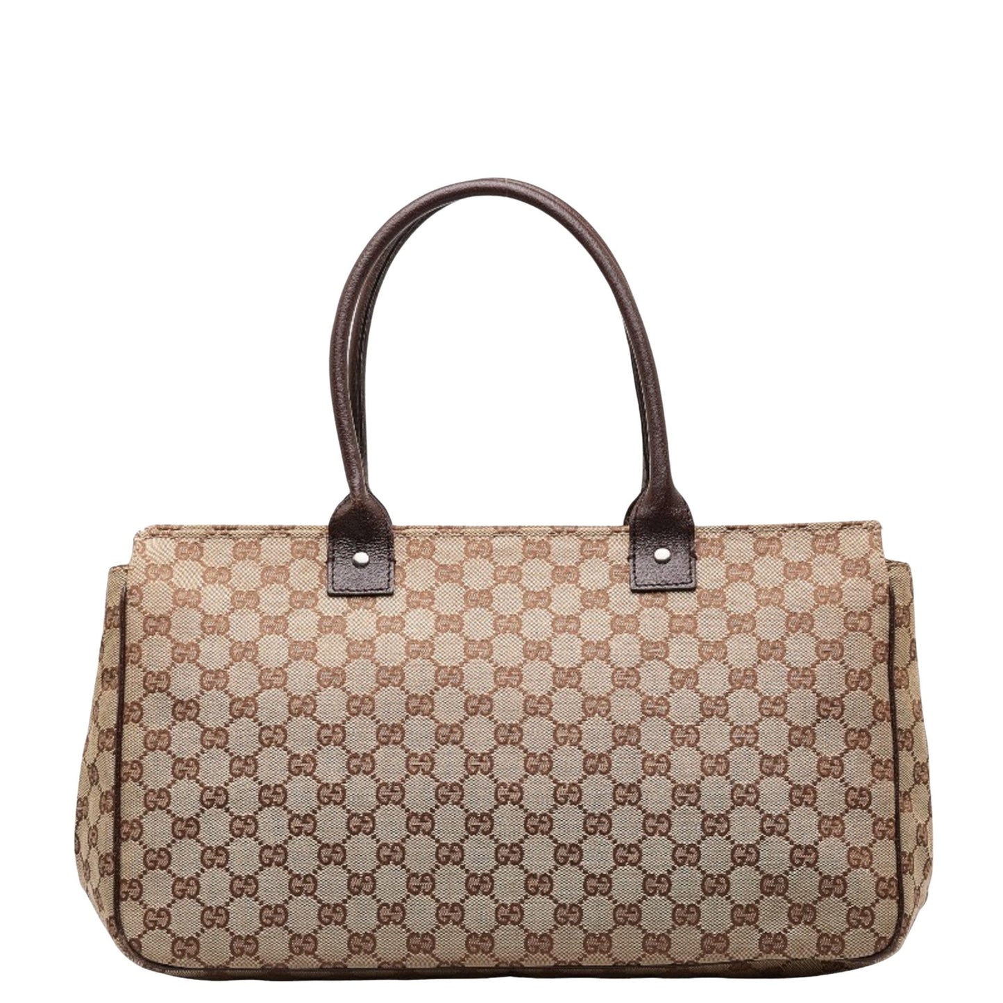 Gucci Gg Canvas  Canvas Tote Bag