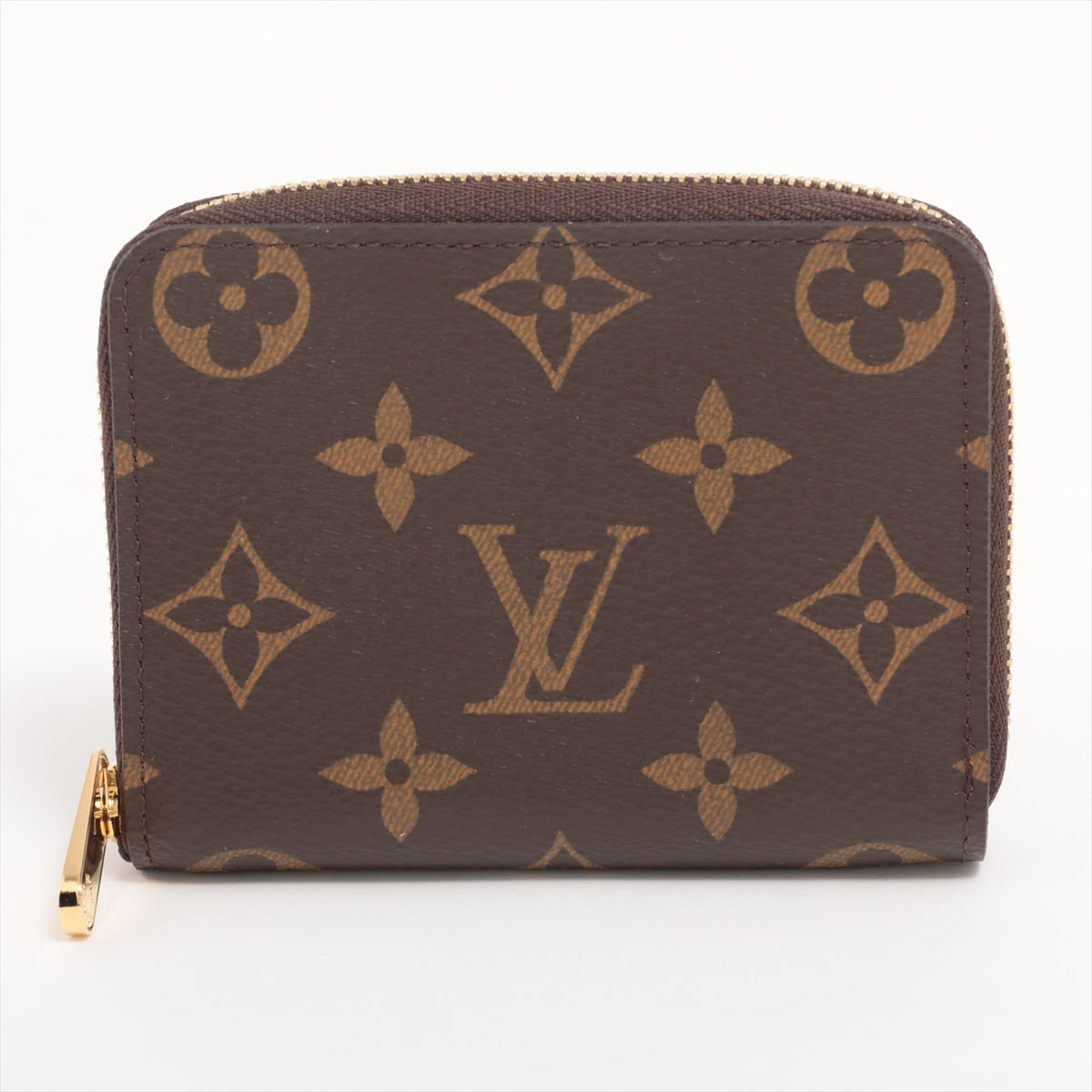 Louis Vuitton Monogram Zippyr Coin Impact M60067 Brown Coin Case