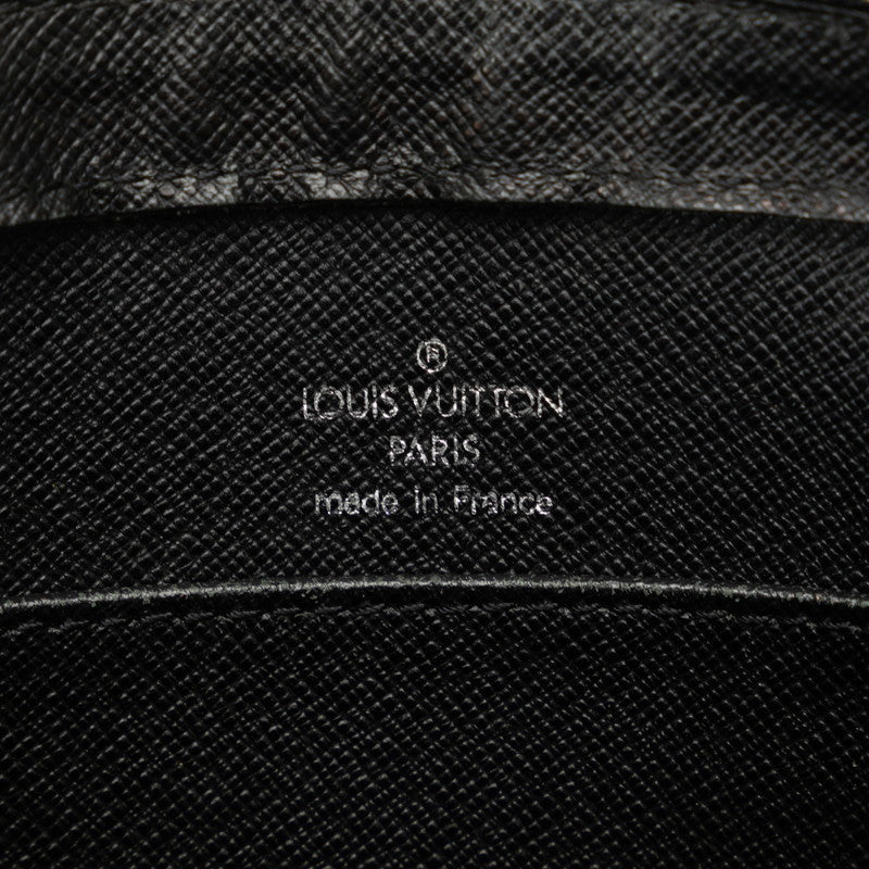 Louis Vuitton Taiga ing Bag Second Bag M30182 Noneir Black Leather Men Louis Vuitton
