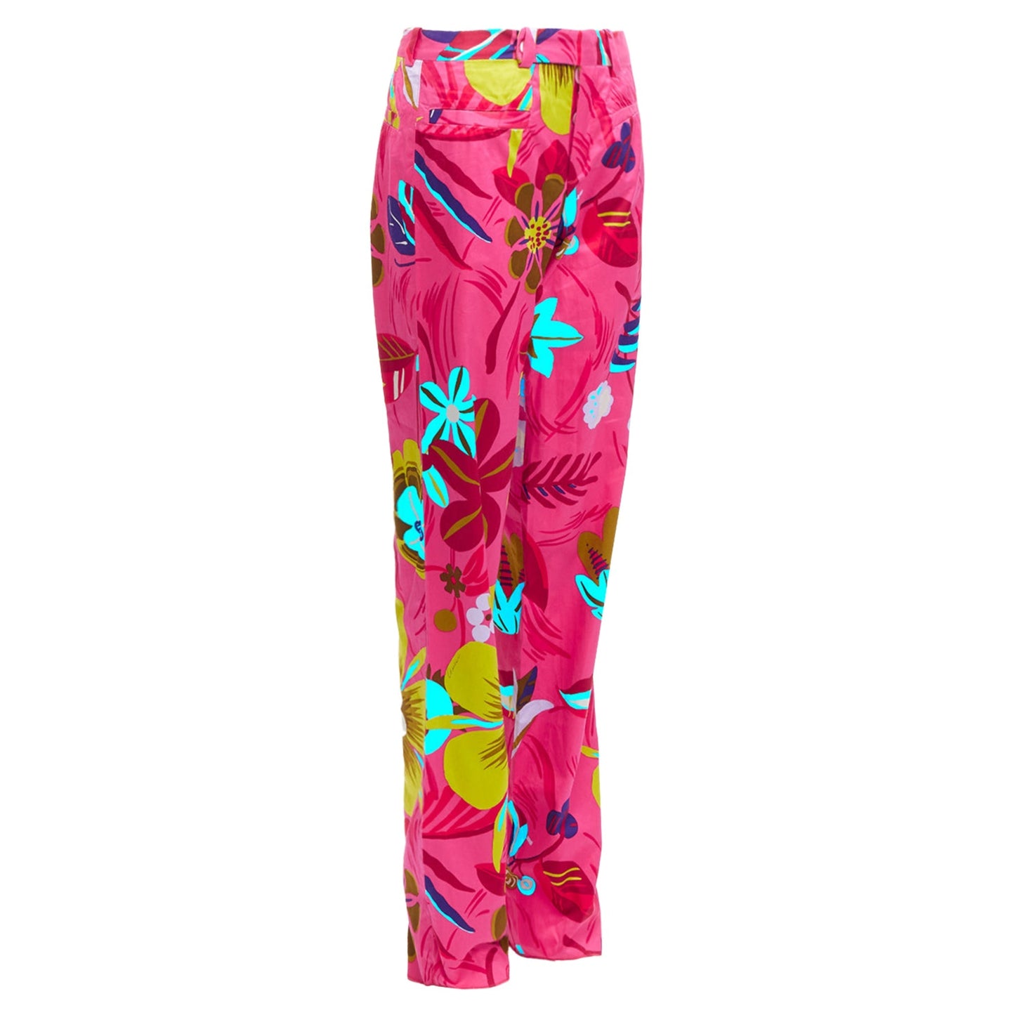 Gucci Tom Ford tropical floral straight pants