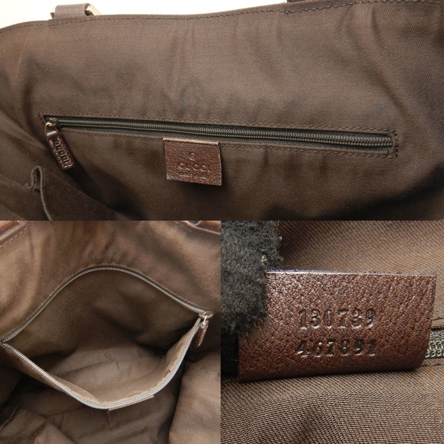 Gucci Gg Canvas  Canvas Tote Bag ()