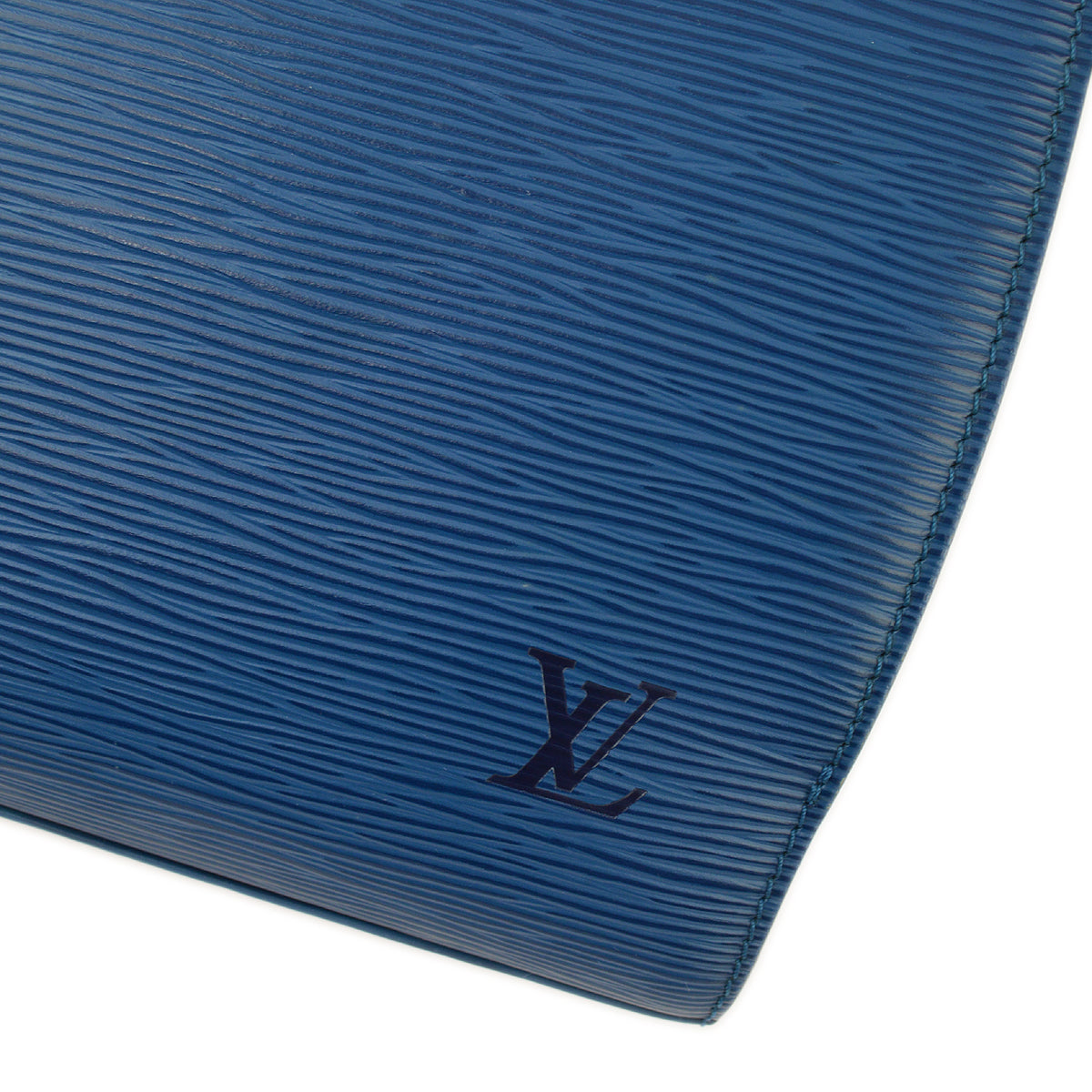 Louis Vuitton 1998 Blue Epi Pont Neuf Handbag M52055