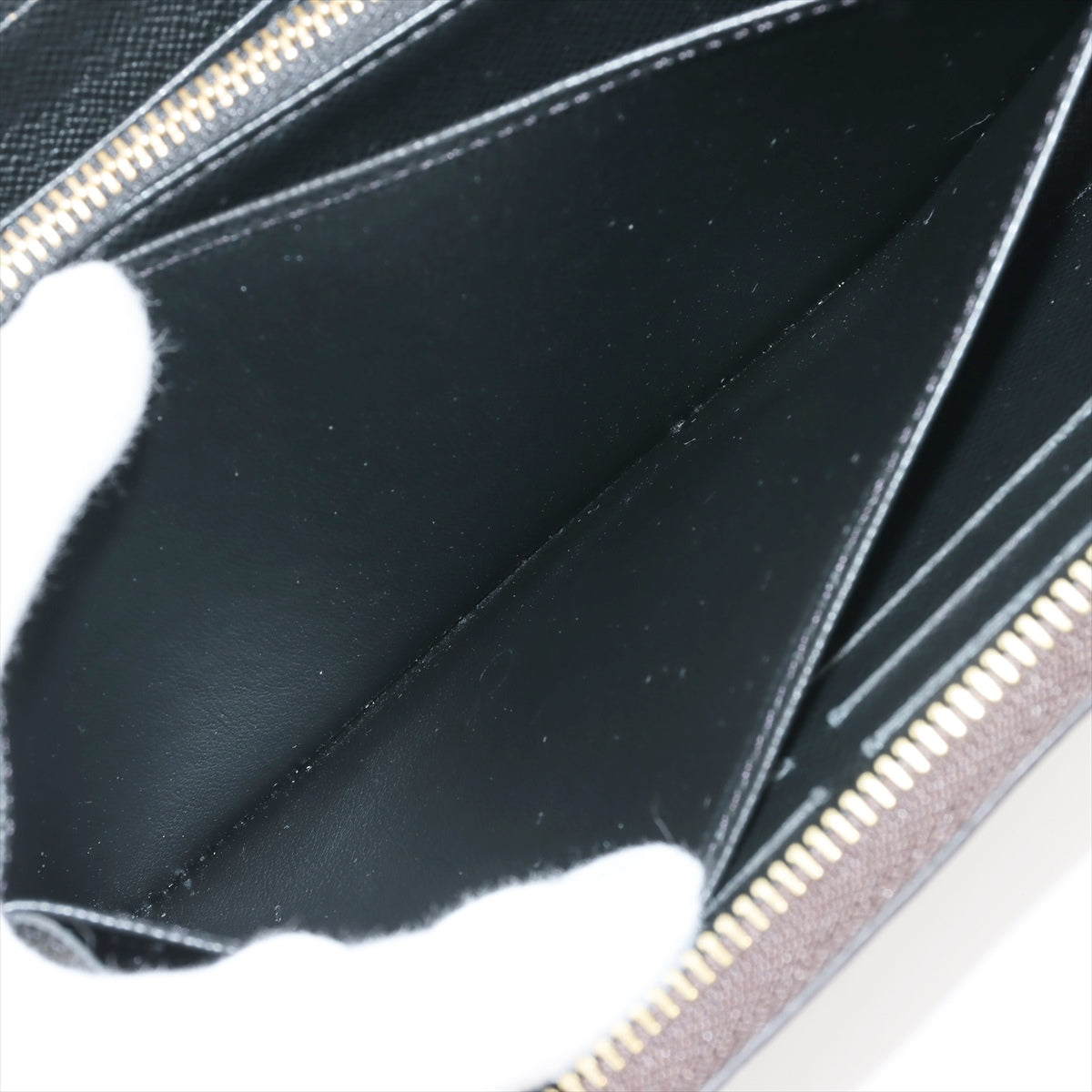 Louis Vuitton Giant Monogram Reversee Zippie Wallet M69353 Black X Brown Round Zip Wallet