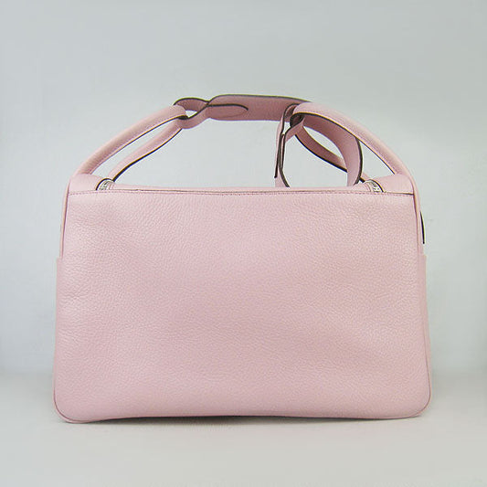 Luxury Hermes Lindy 34cm handbag 6208 pink