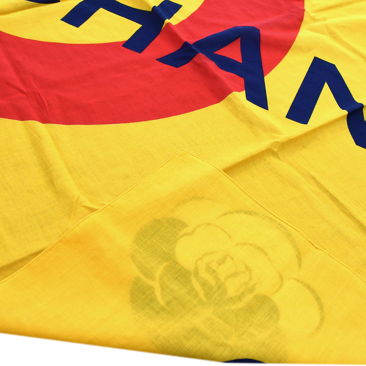 Chanel Scarf Yellow Small New