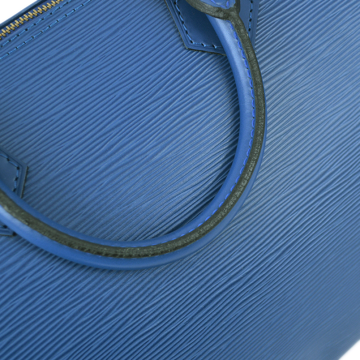 Louis Vuitton 1995 Blue Epi Speedy 30 Handbag M43005