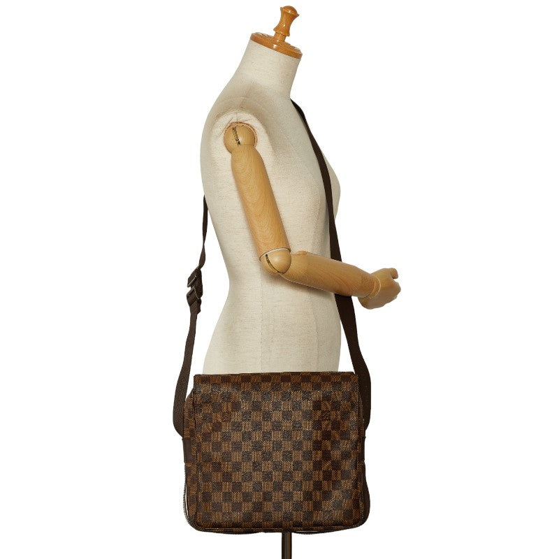 Louis Vuitton Damier Navyglio N45255 Brown PVC Leather  Louis Vuitton