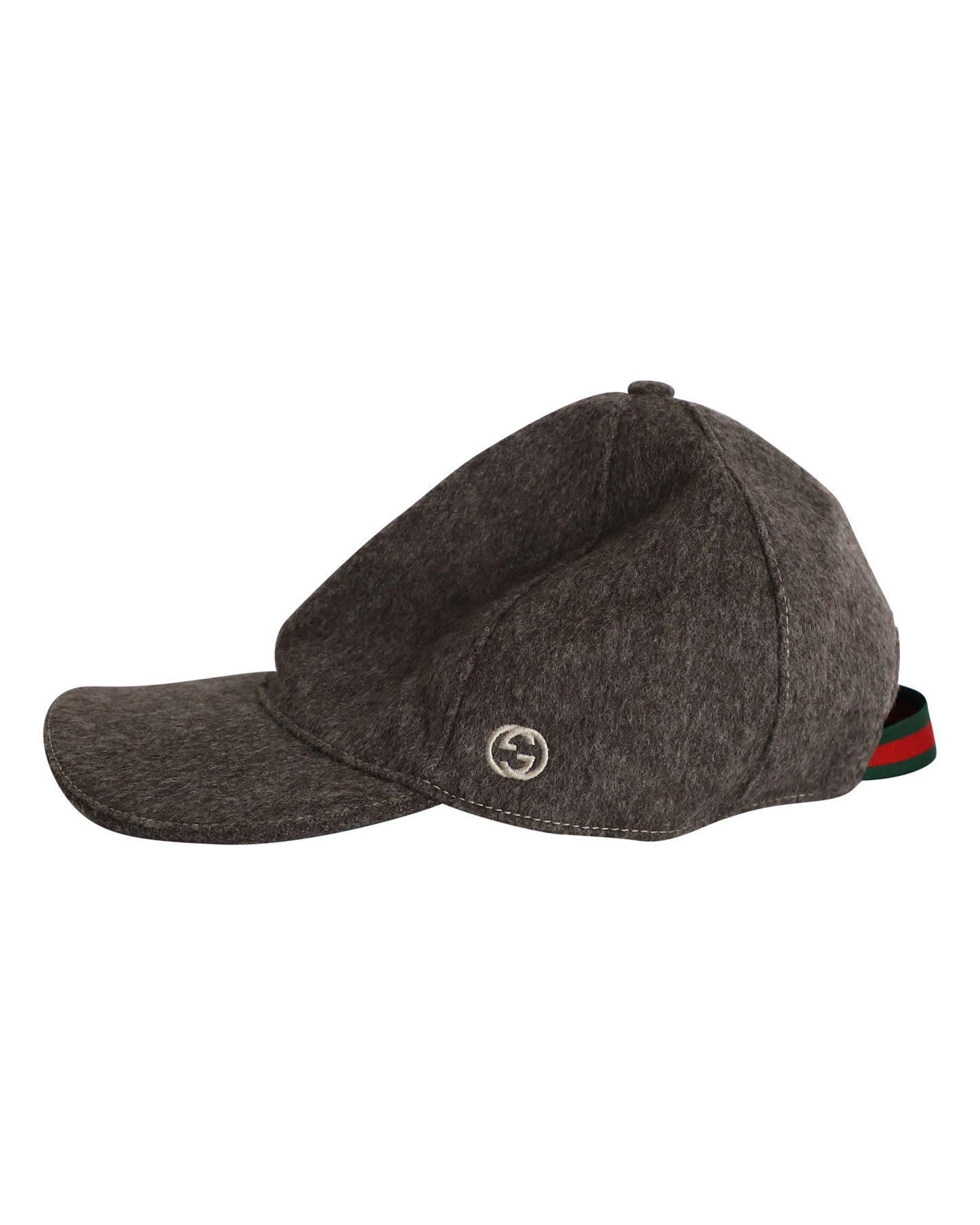 Luxury Gucci Trending 2025 Baseball Cap in Brown Wool
