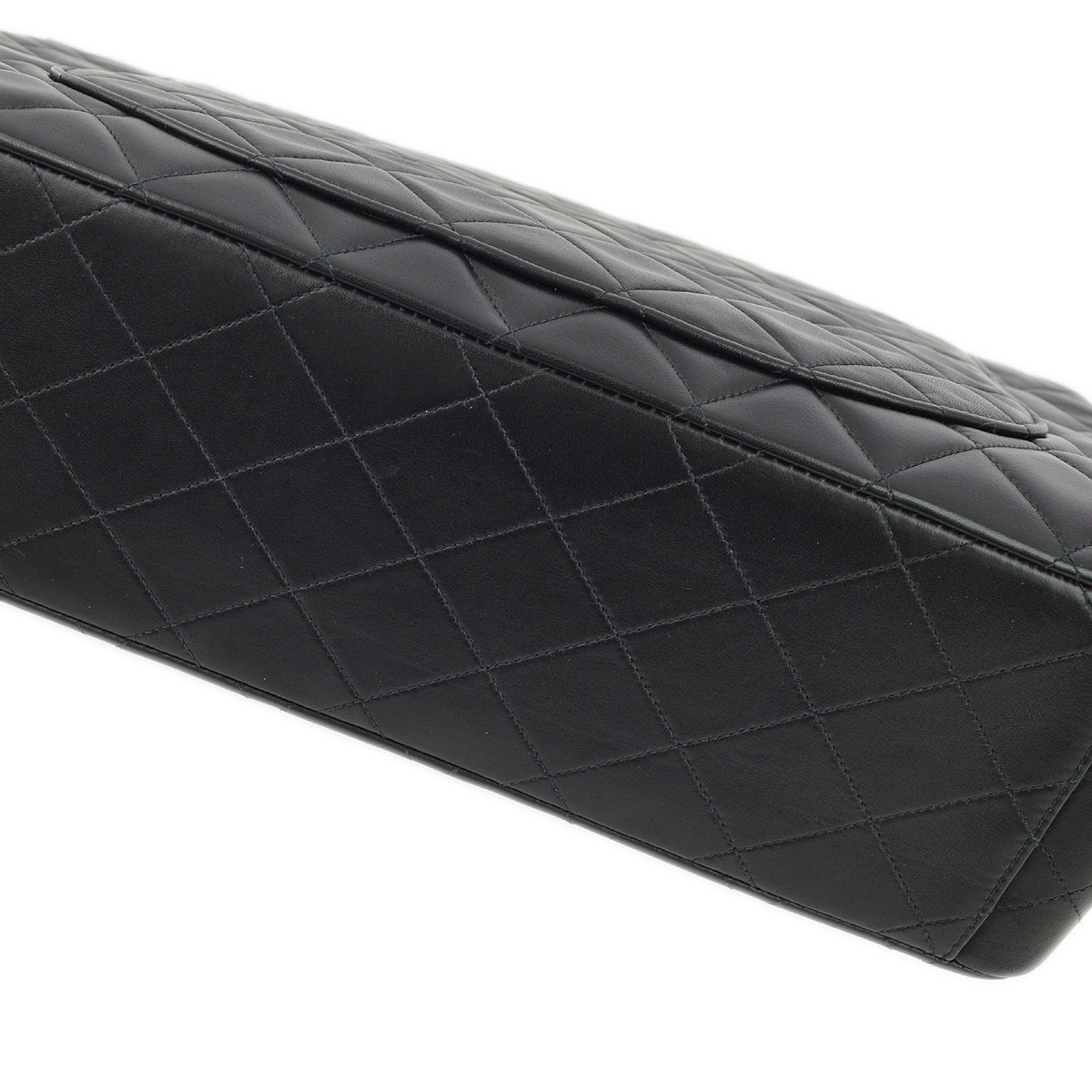 Chanel 1994-1996 Lambskin Maxi Classic Flap Shoulder Bag