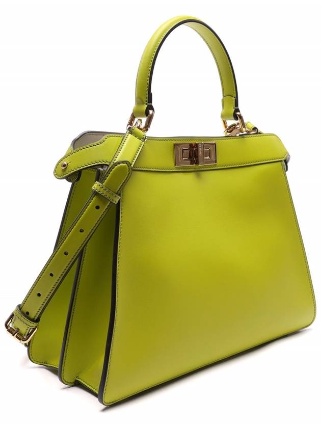 Luxury Fendi Peekaboo ISeeU Medium Tote Bag Green