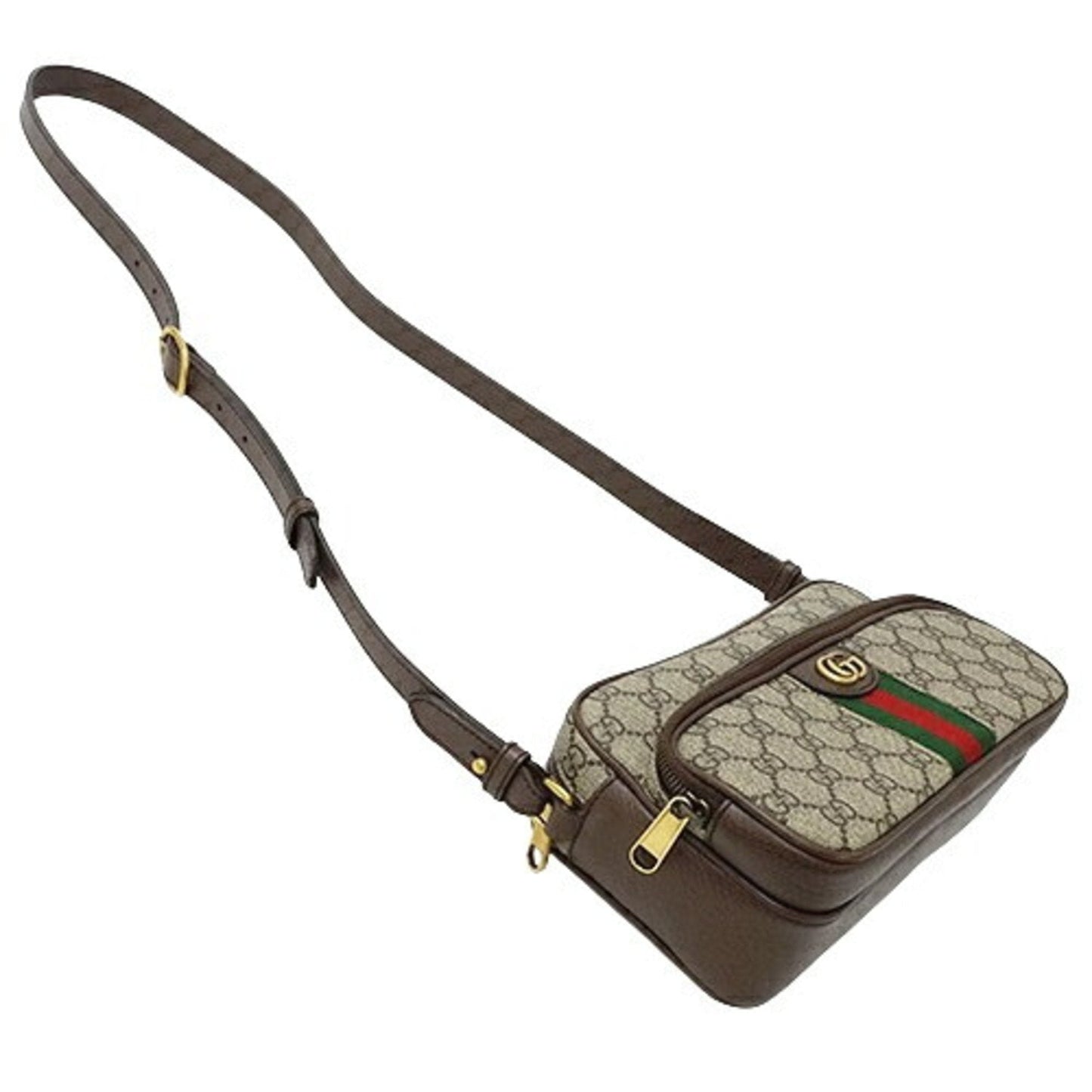 Gucci Ophidia  Canvas Shoulder Bag ()