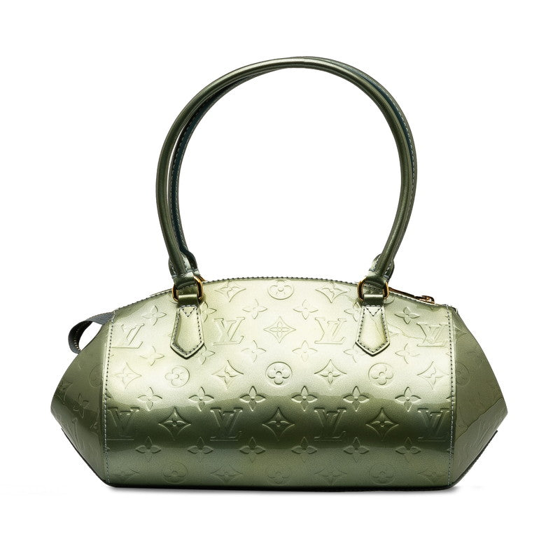 Louis Vuitton Monogram Vernis Shawwood PM Tote Bag M91560 Zivl Green Patent Leather  Louis Vuitton