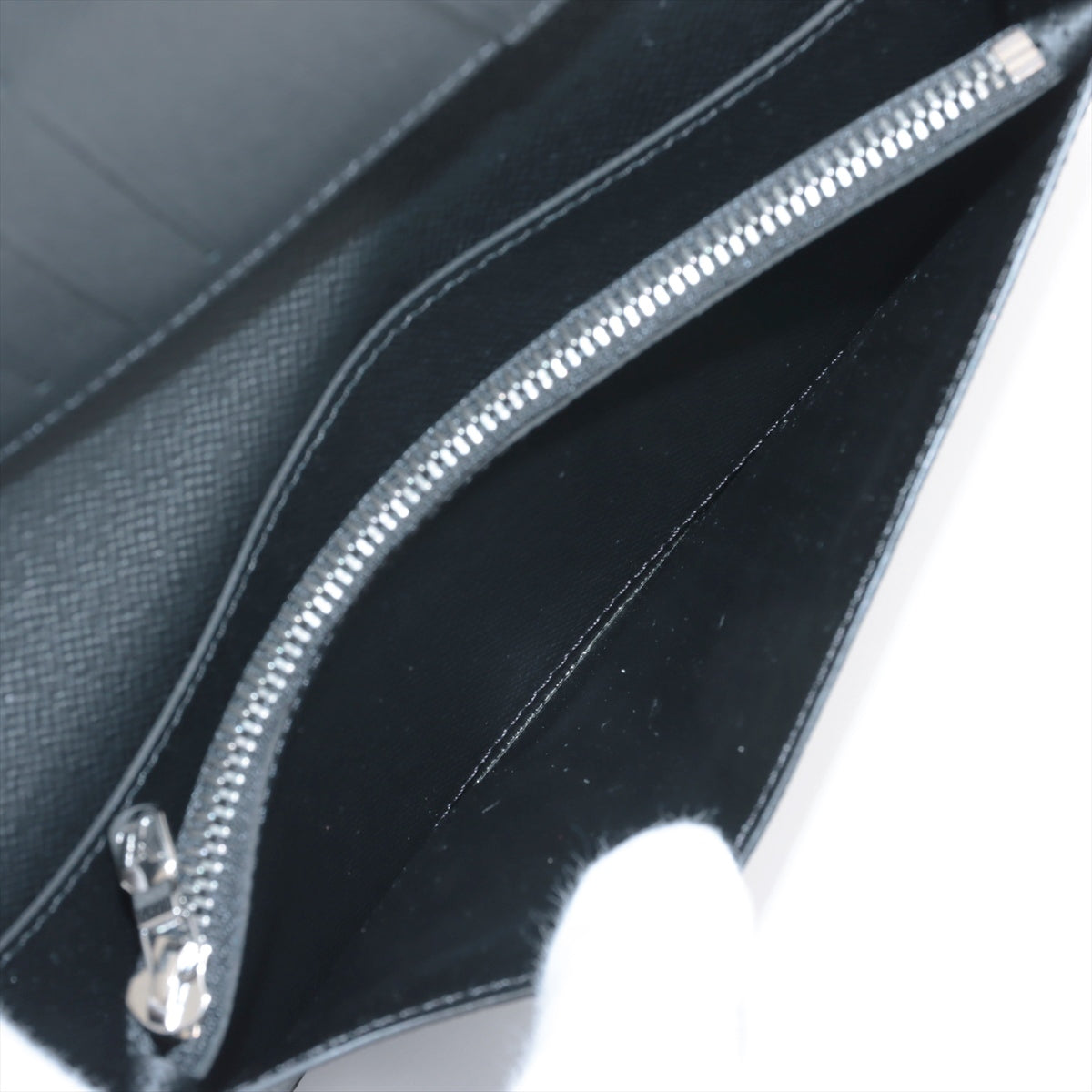 Louis Vuitton Monogram Portefolio Brother M61697 Black Wallet