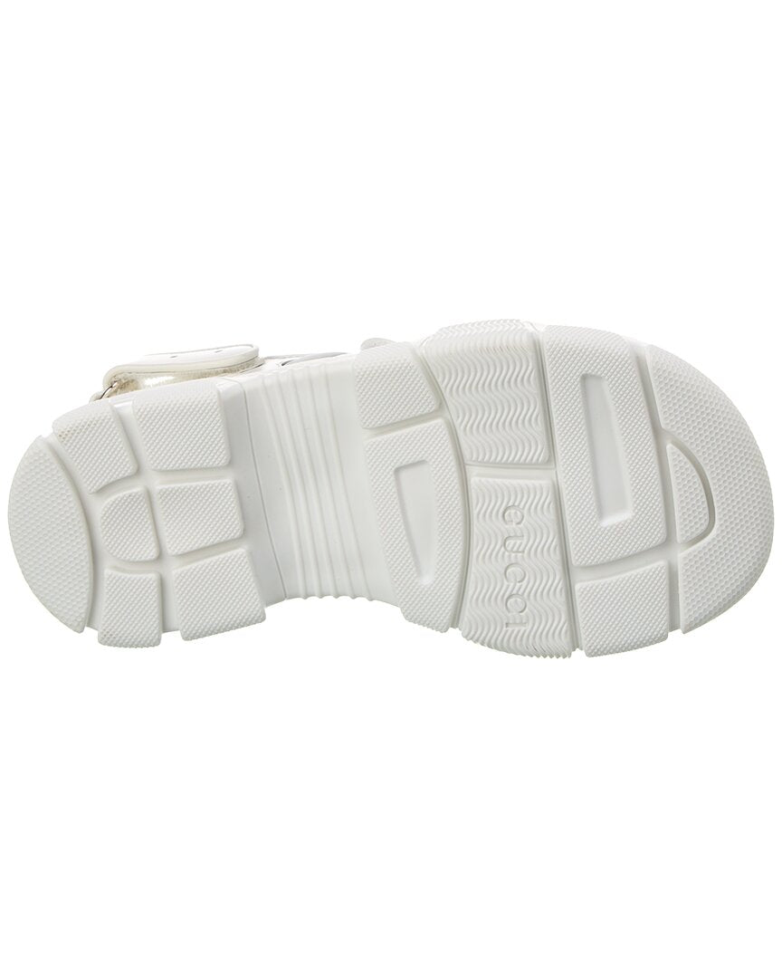 Gucci Leather & Mesh Sandal