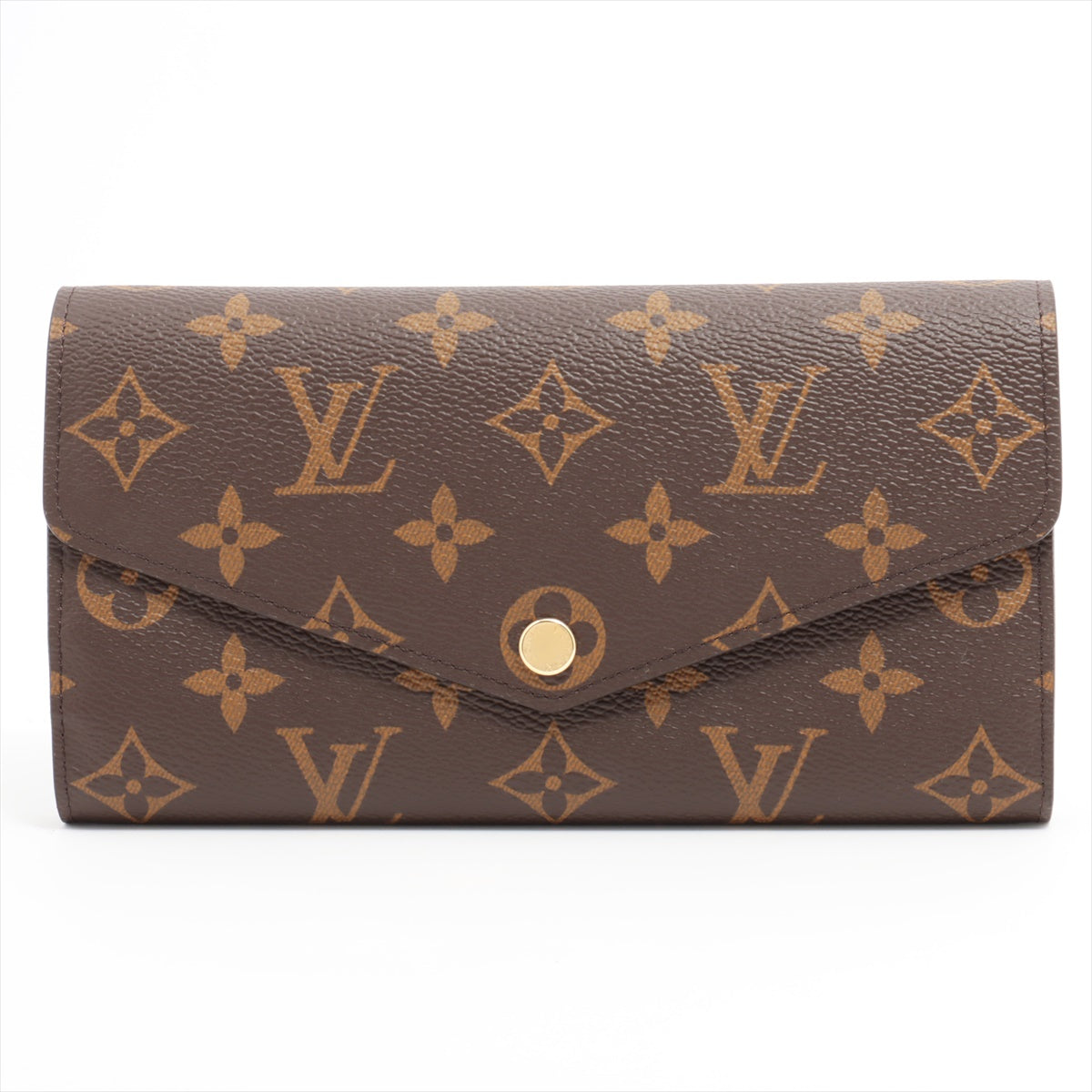 Louis Vuitton Monogram Portfolio Sarah M62234 Fushai Long  Reaction Wallet