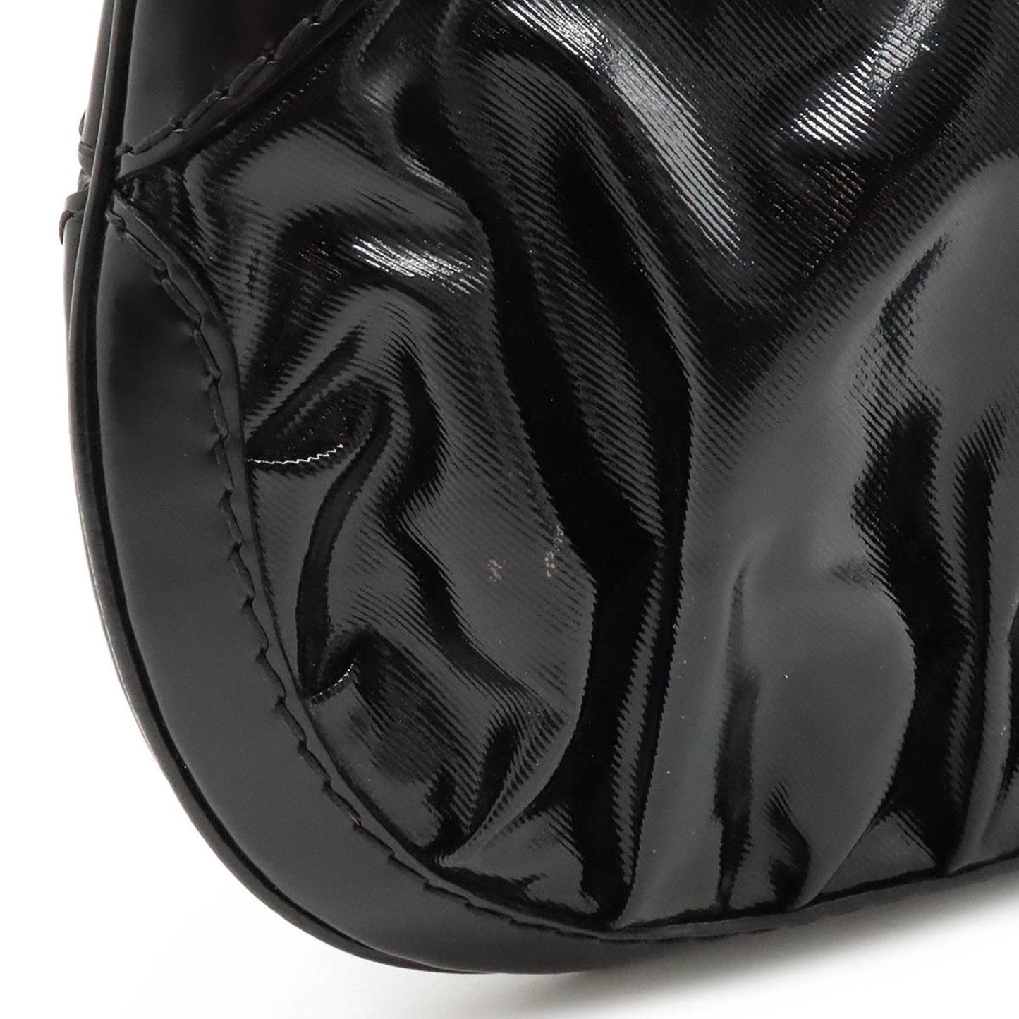 Luxury Gucci Trending 2025 Queen Bow  Patent Leather Shoulder Bag ()